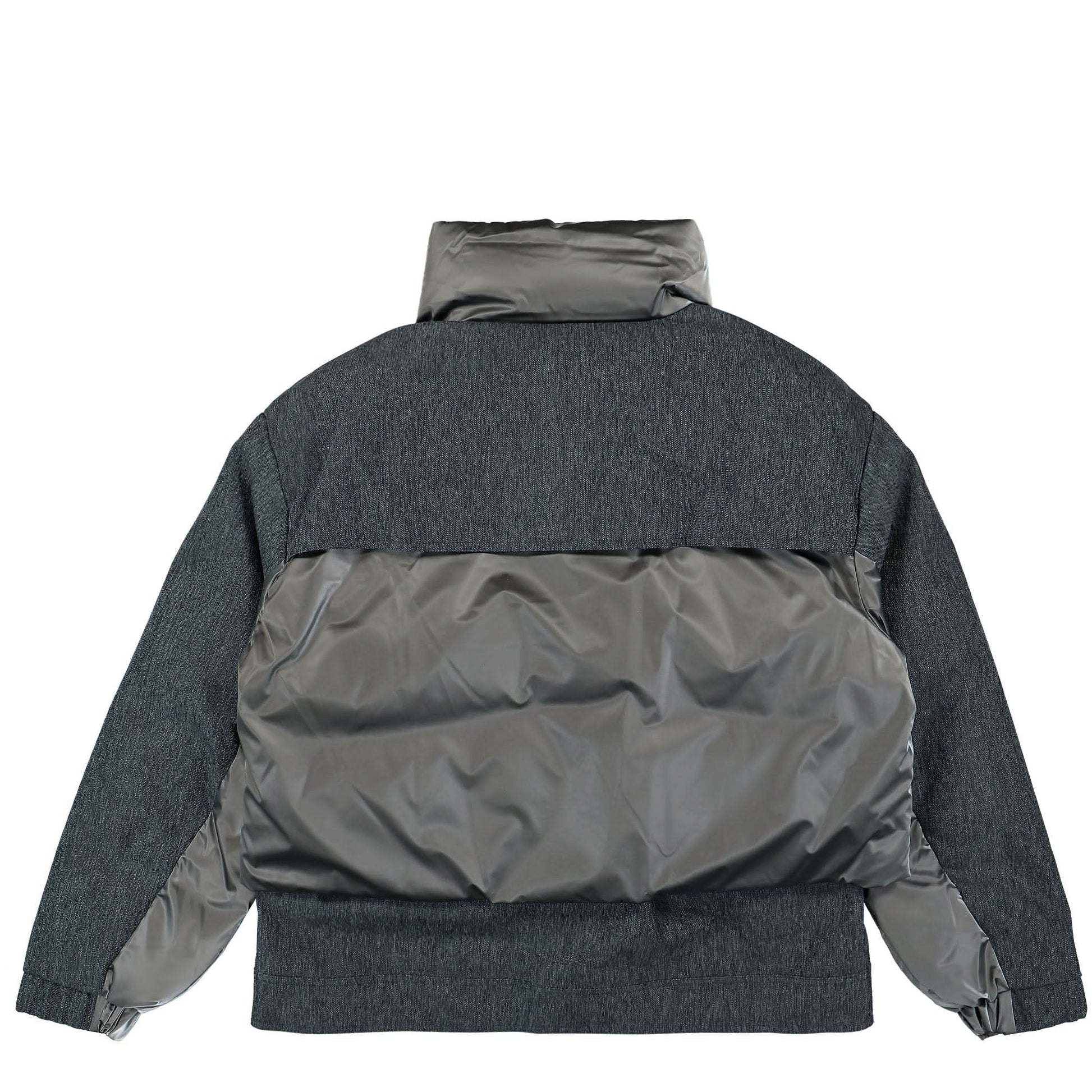 Feng Chen Wang 2 In 1 Panelled Down Jacket Blue Detail view 2 | Gate