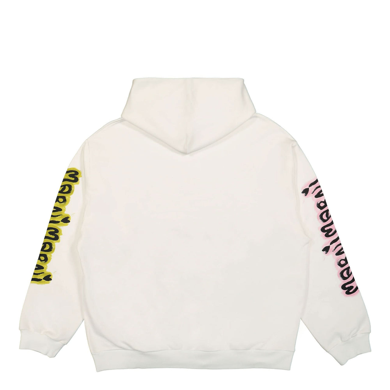 Marni Graffiti Logo Loopback Sweatshirt White Detail view 1 | Gate