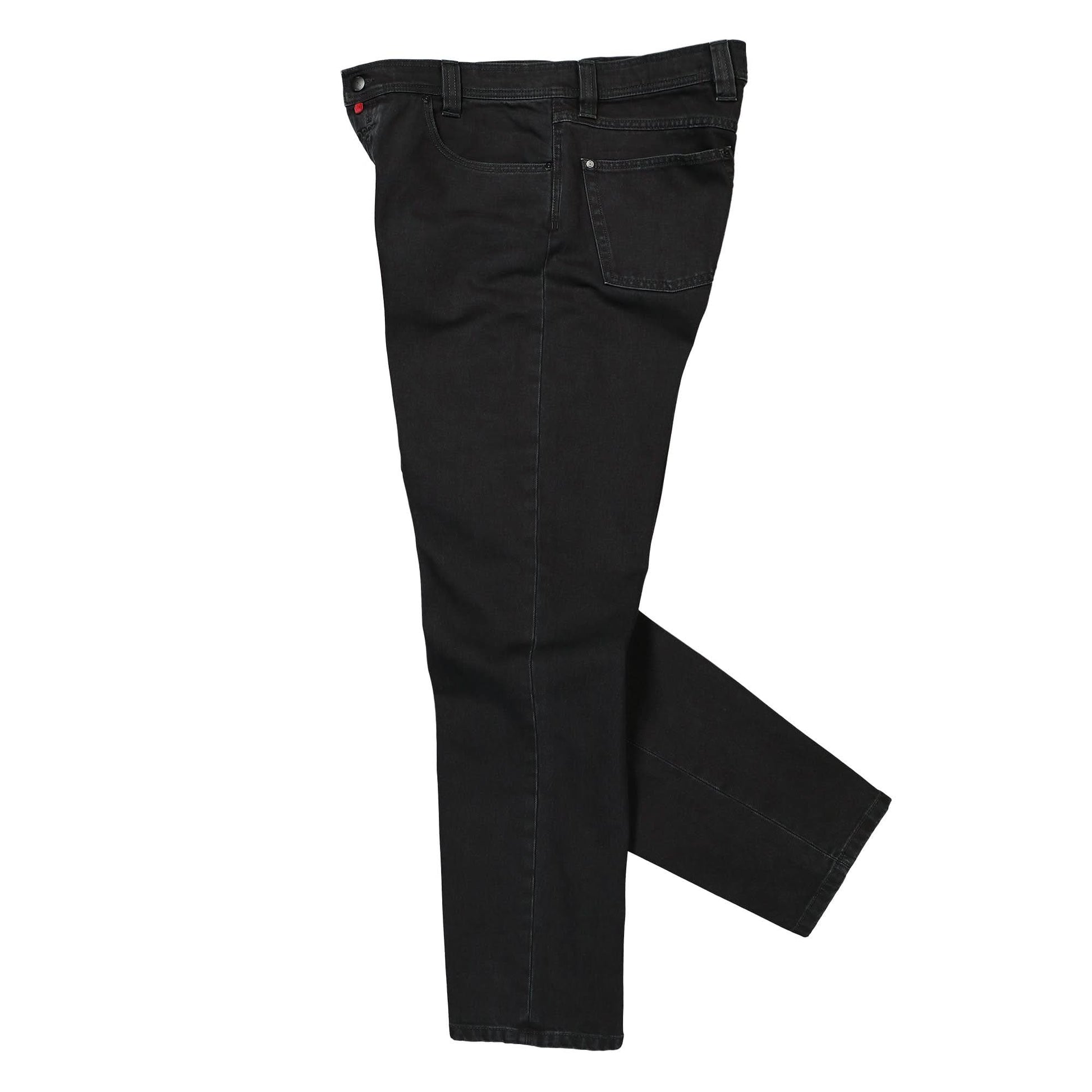 032c New Classic Wide Leg Jean Black Detail view 3 | Gate