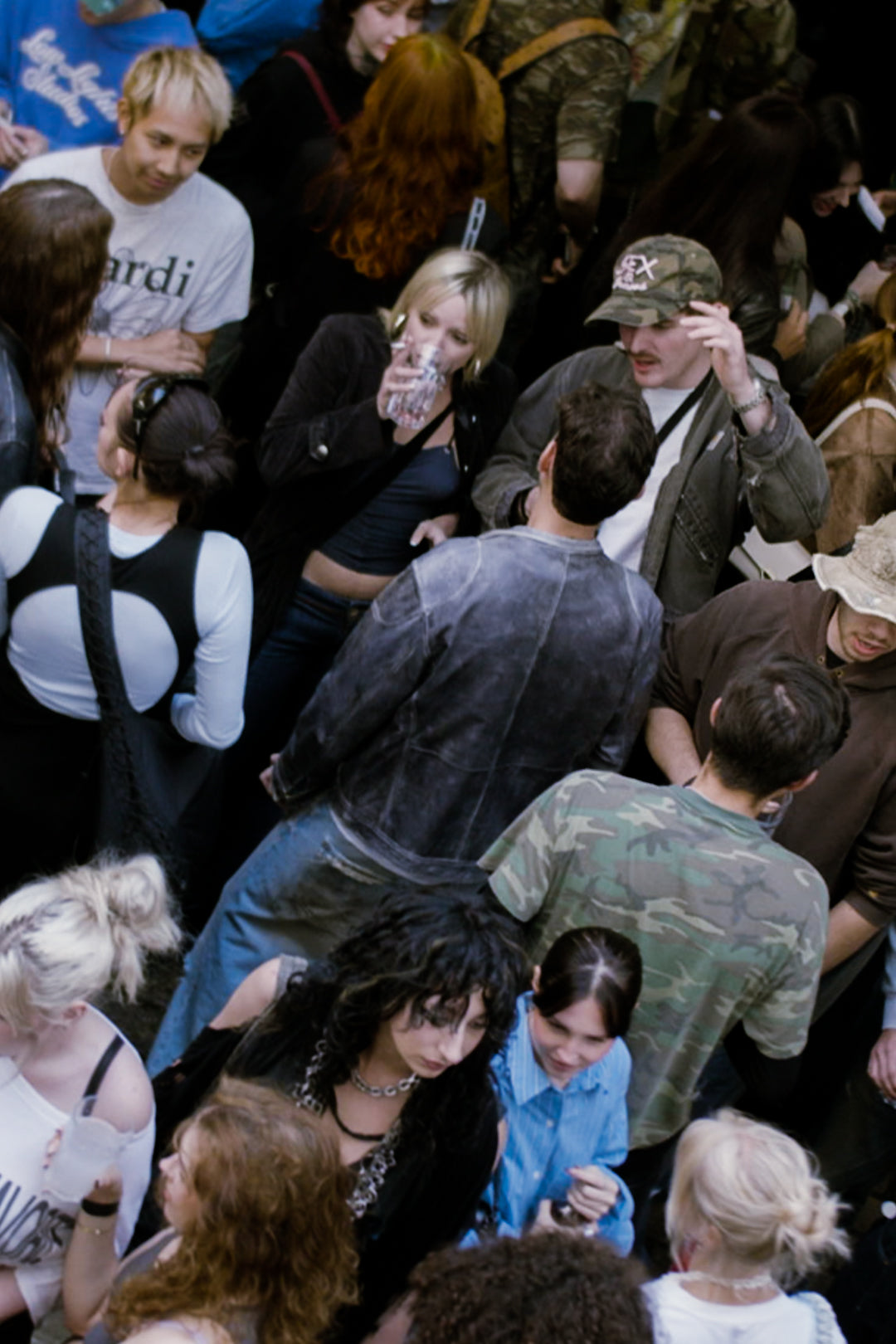 Crowded scene with people in the Puma x Non Faith Studios Event