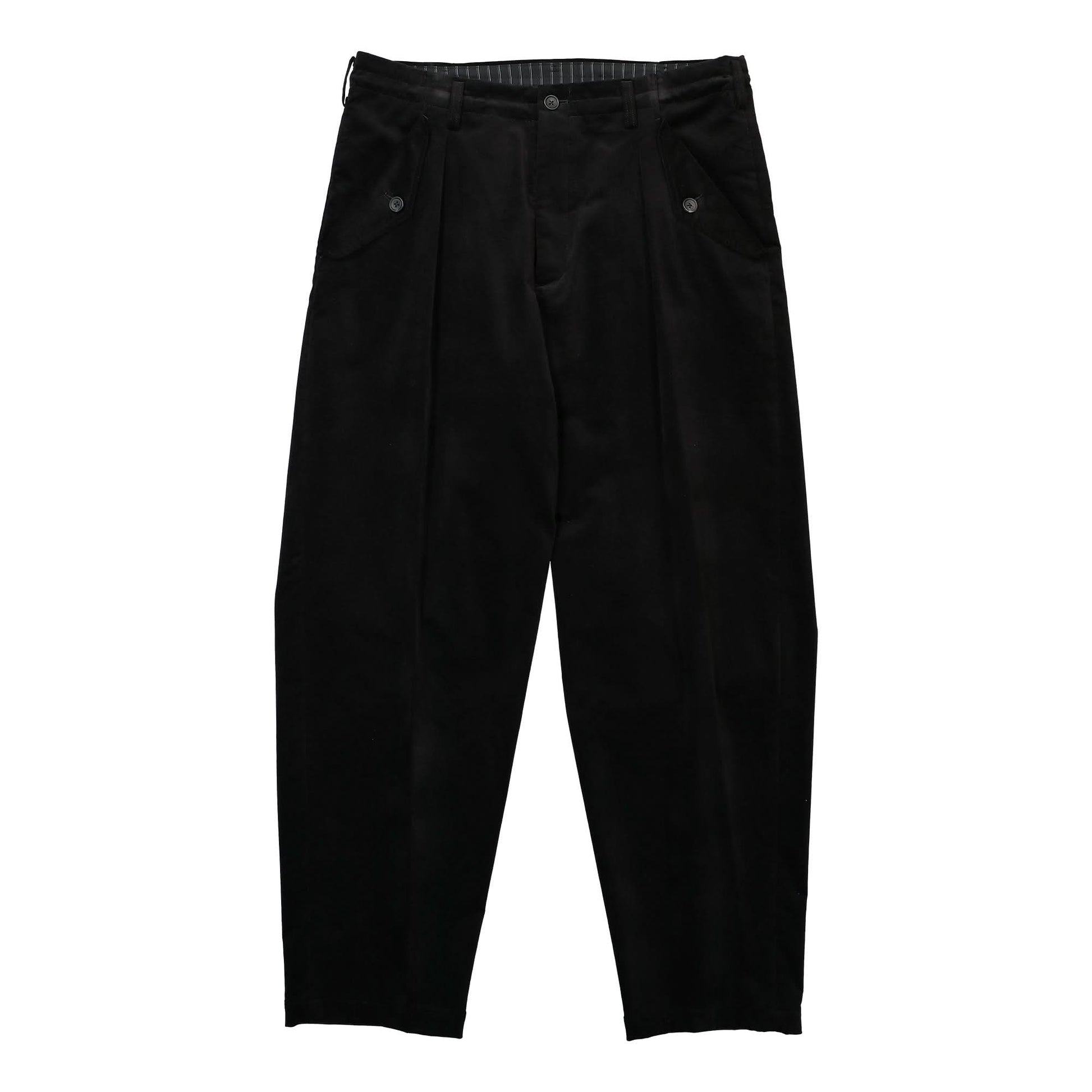Yohji Yamamoto Homme Pant Black Detail view 1 | Gate