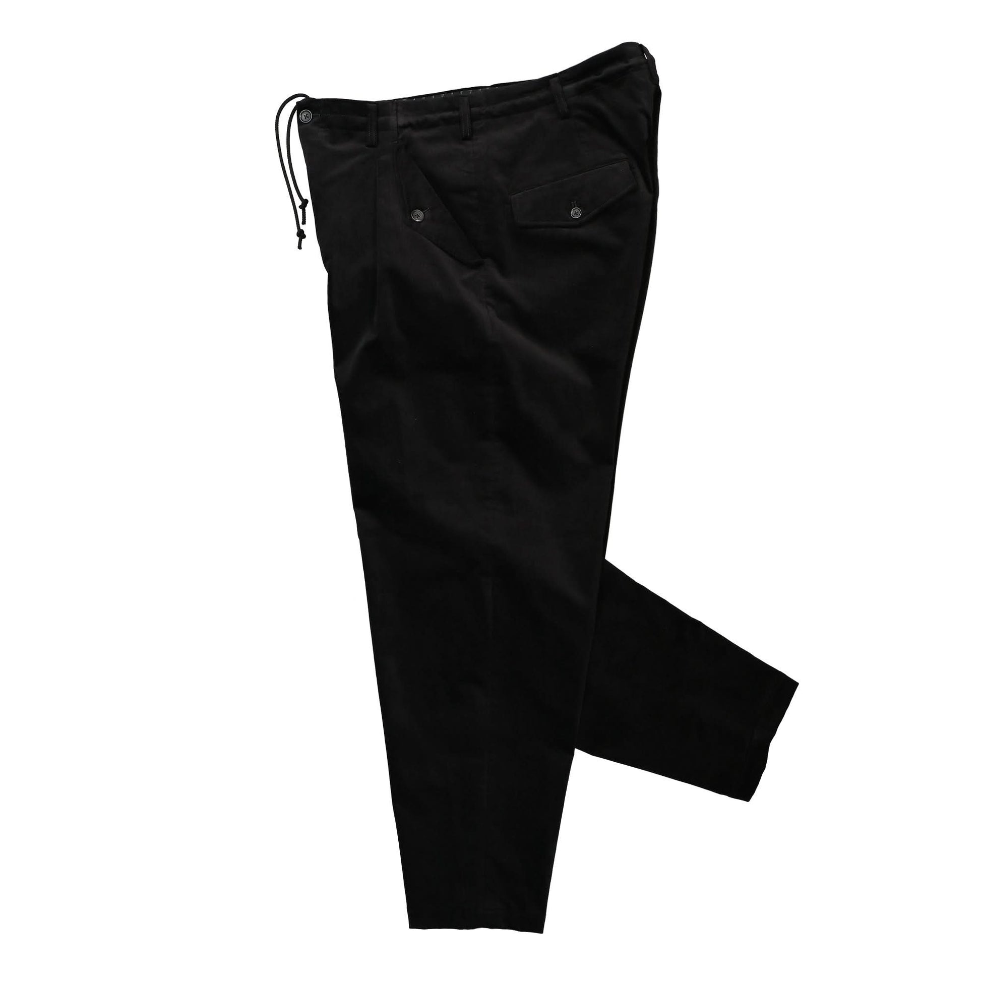 Yohji Yamamoto Homme Pant Black Detail view 3 | Gate
