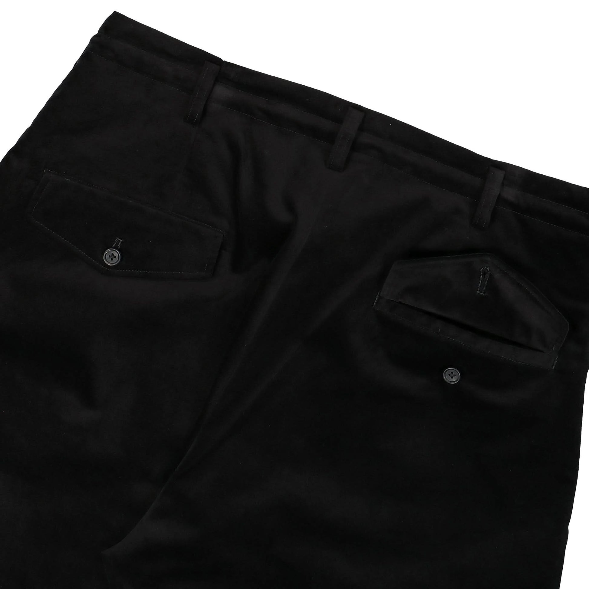 Yohji Yamamoto Homme Pant Black Detail view 5 | Gate