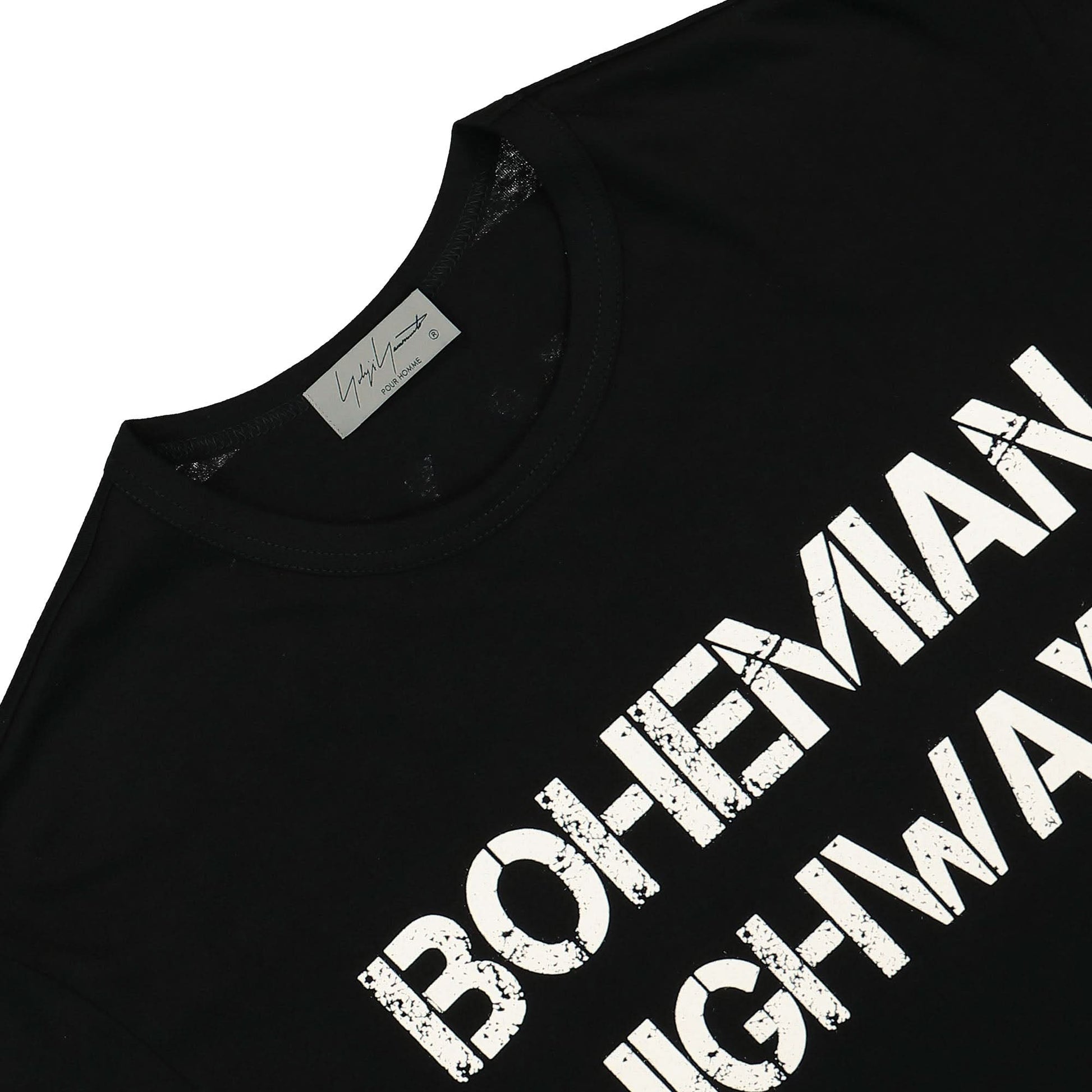 Yohji Yamamoto Homme Long S PT A Black Detail view 3 | Gate