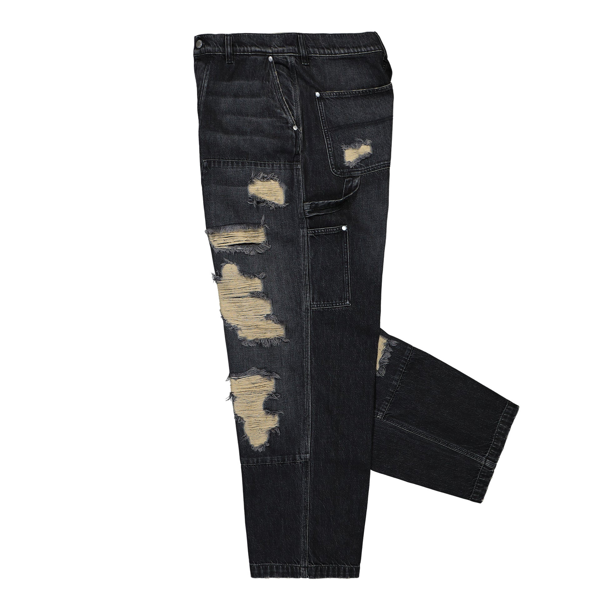 Études Studio Loose Carpenter Pant Black Detail view 3 | Gate