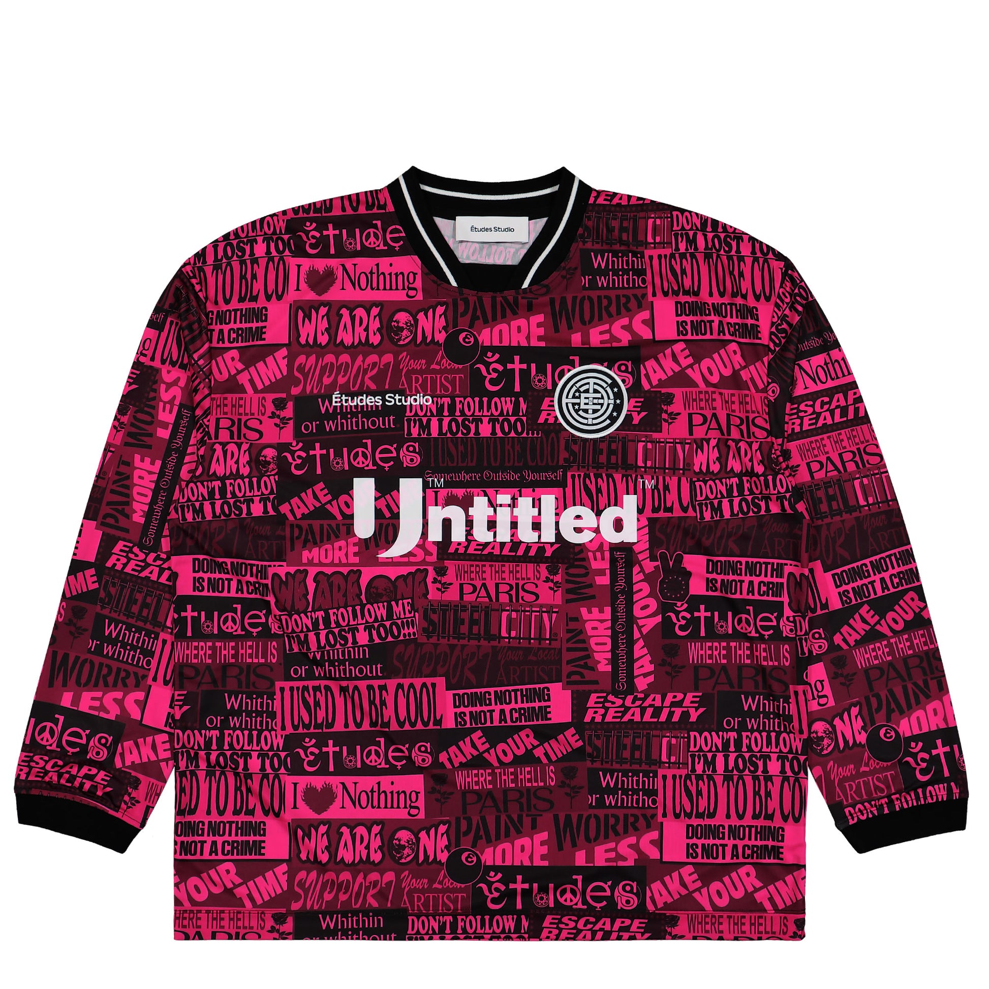 Études Studio Soccer TS Pink Detail view 1 | Gate