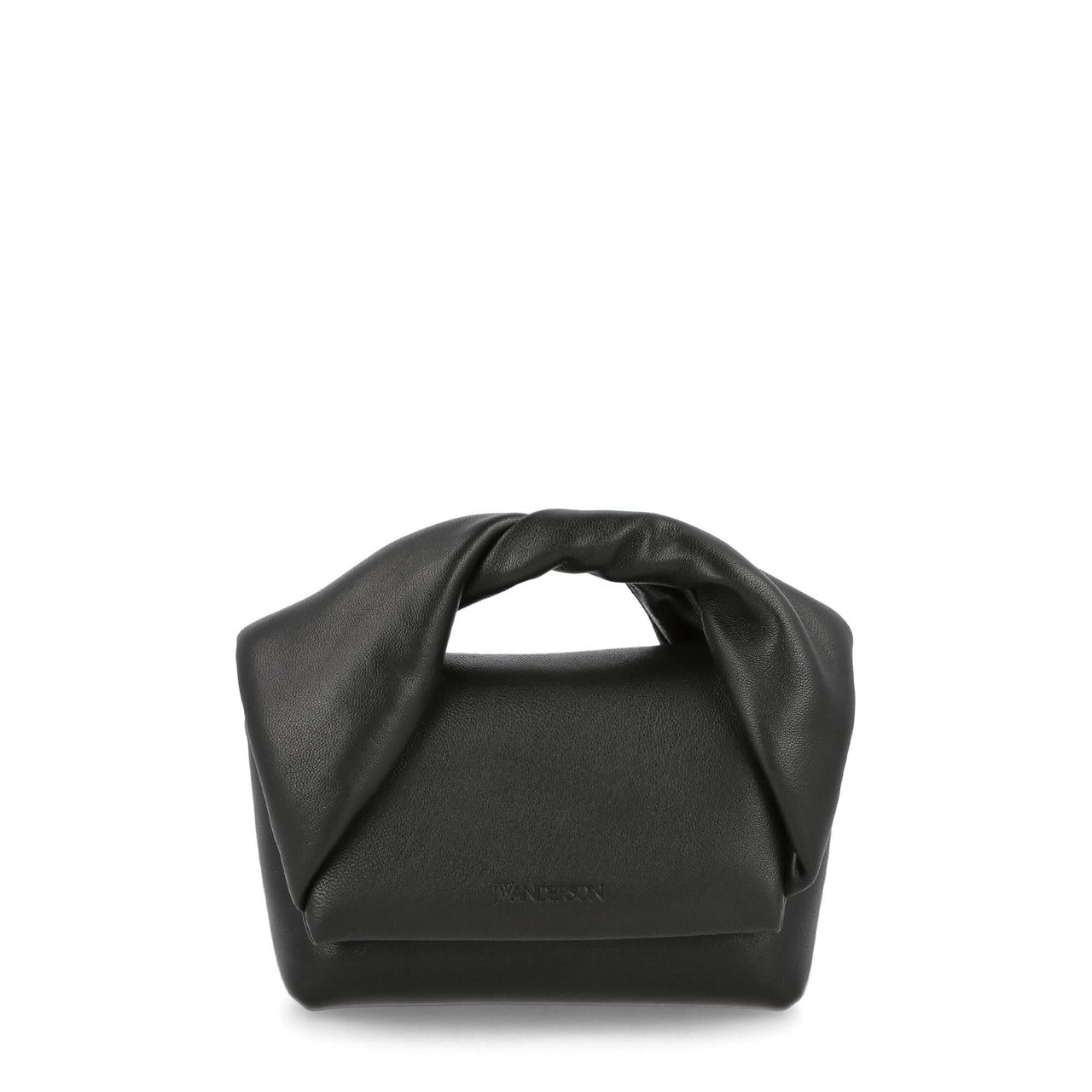 JW Anderson Silicone Strap Nano Twister Bag Black Detail view 1 | Gate