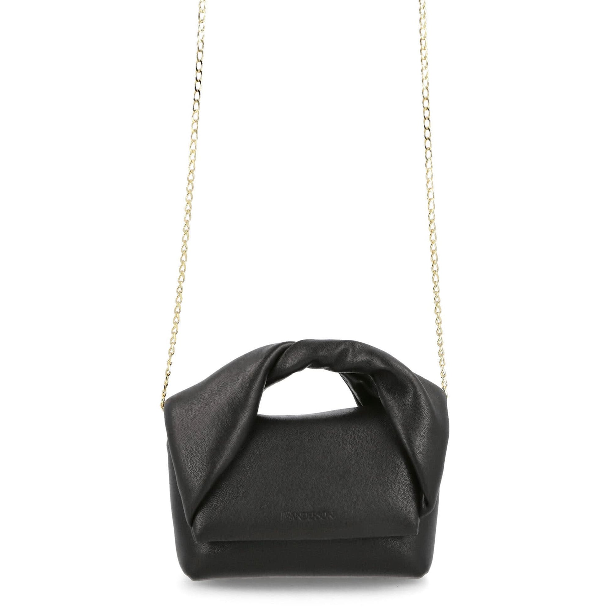JW Anderson Silicone Strap Nano Twister Bag Black Detail view 5 | Gate