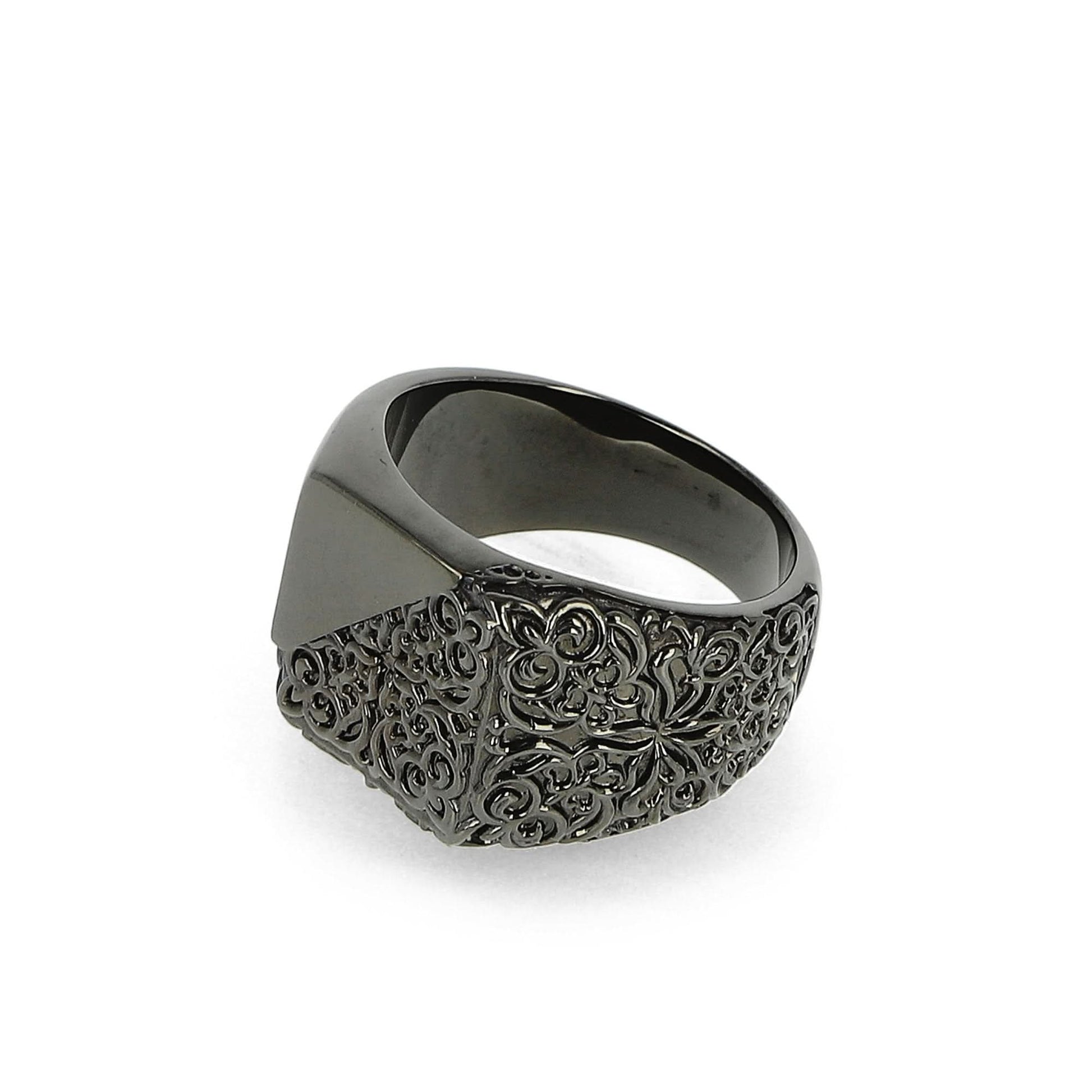 Yohji Yamamoto Homme Element Ring Black Detail view 2 | Gate