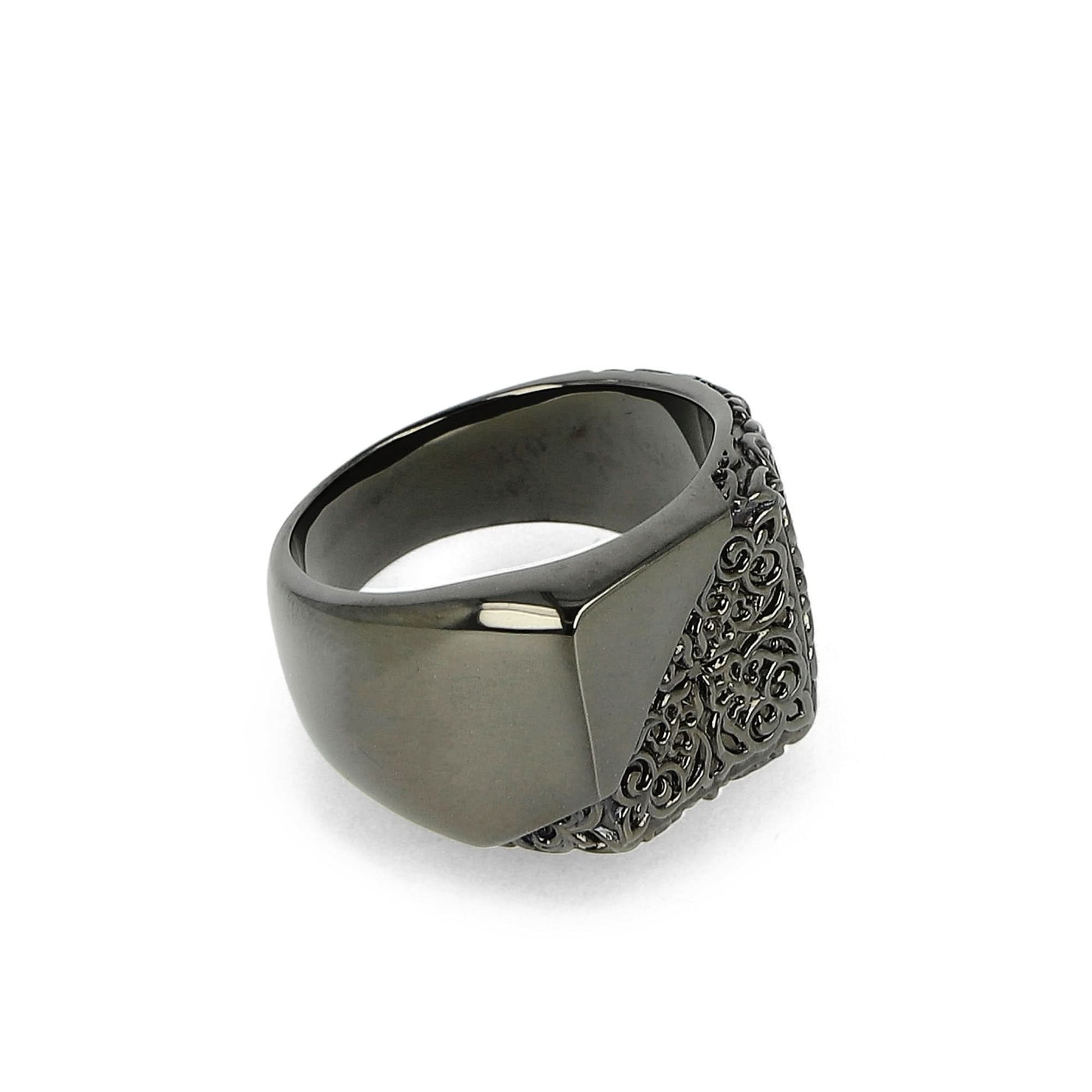 Yohji Yamamoto Homme Element Ring Black Detail view 3 | Gate