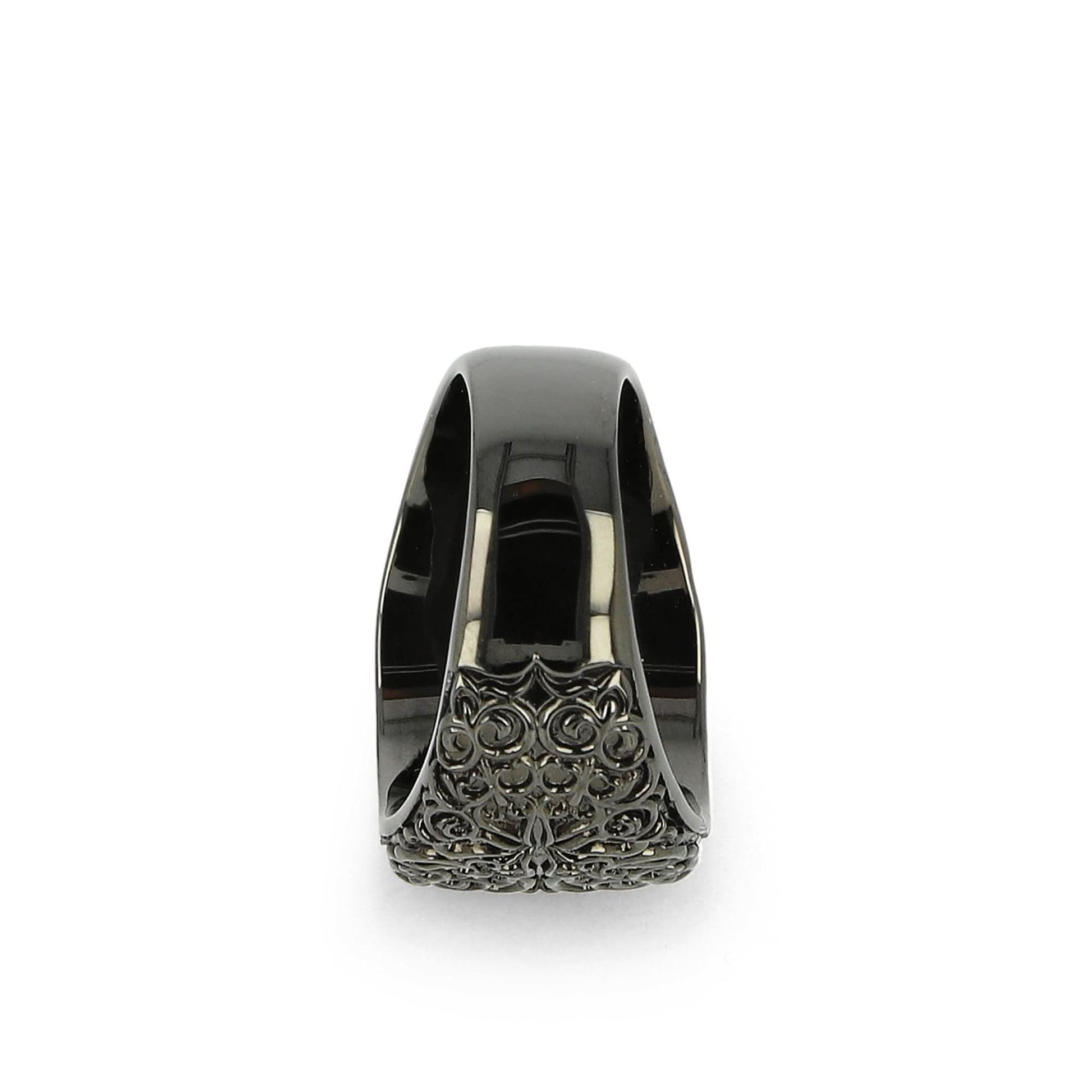 Yohji Yamamoto Homme Element Ring Black Detail view 5 | Gate