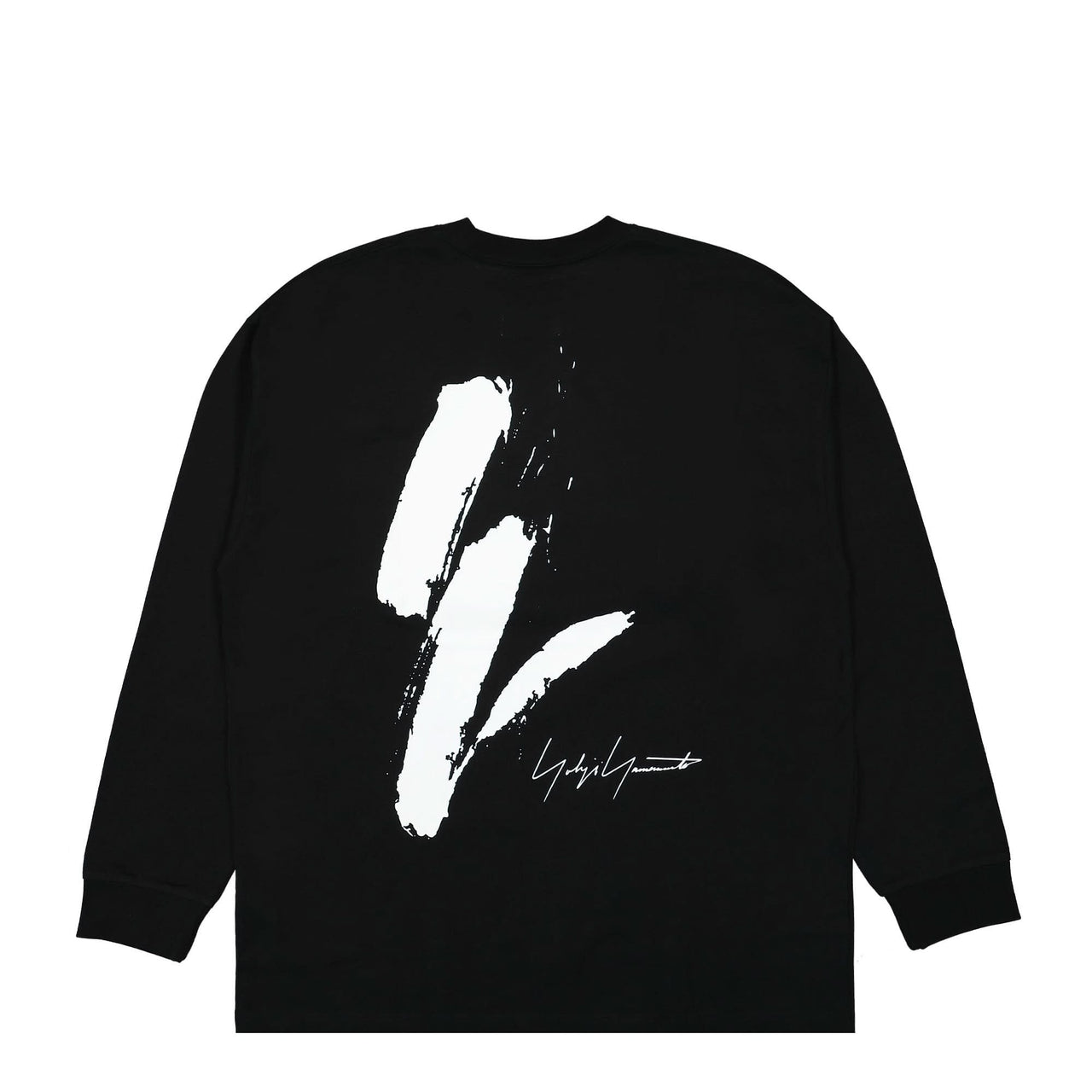 Yohji Yamamoto Homme Longsleeve Tee Black Detail view 1 | Gate