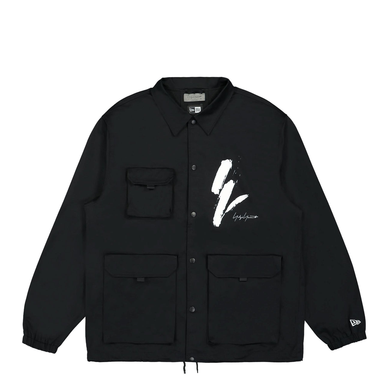 Yohji Yamamoto Homme Field Coach Jacket Black Detail view 1 | Gate