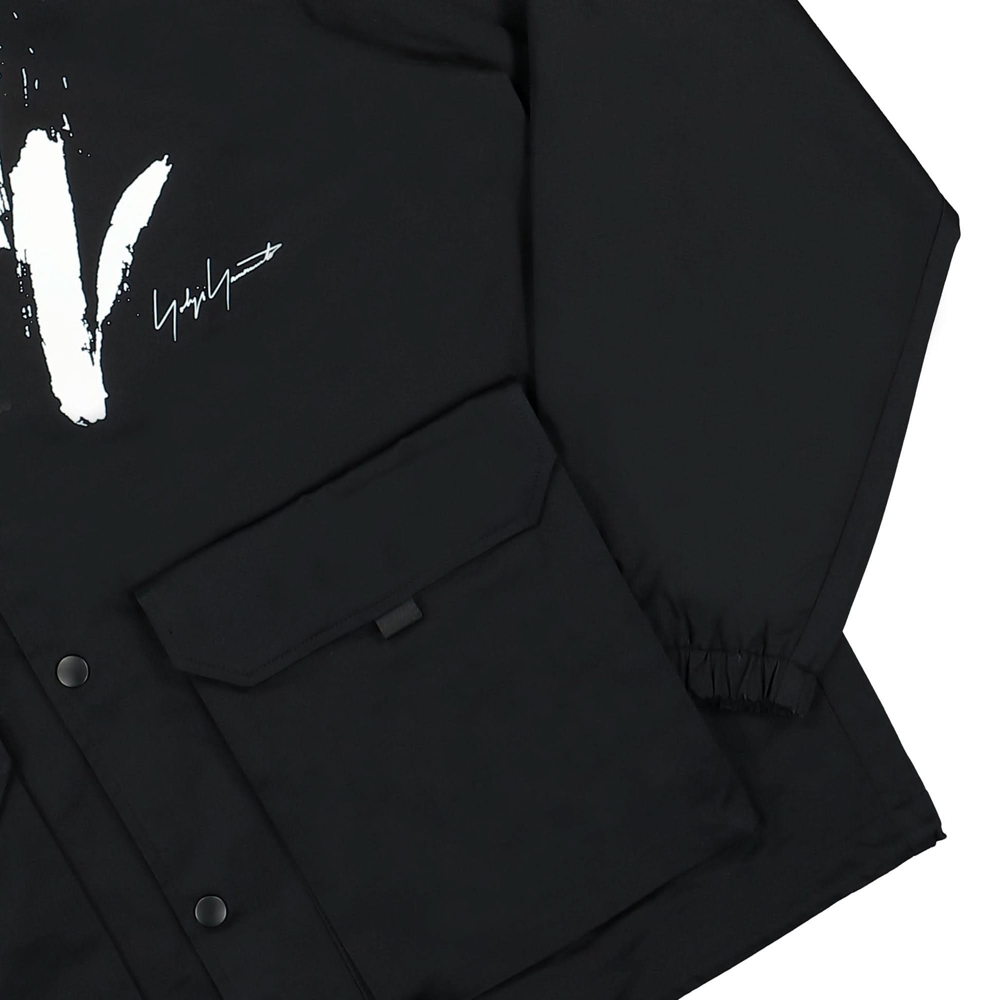 Yohji Yamamoto Homme Field Coach Jacket Black Detail view 4 | Gate