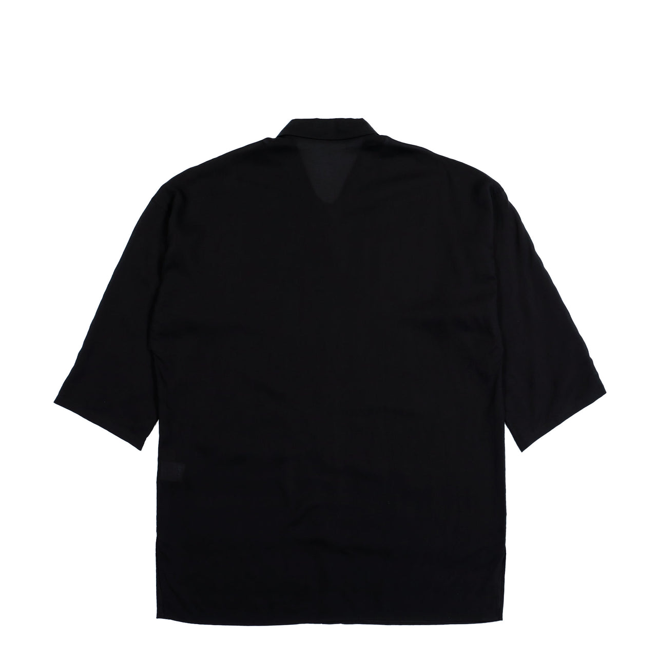 Yohji Yamamoto Homme Shoulder Opned B Black Shirts HK-B26-235-1 Detail View 1 | GATE
