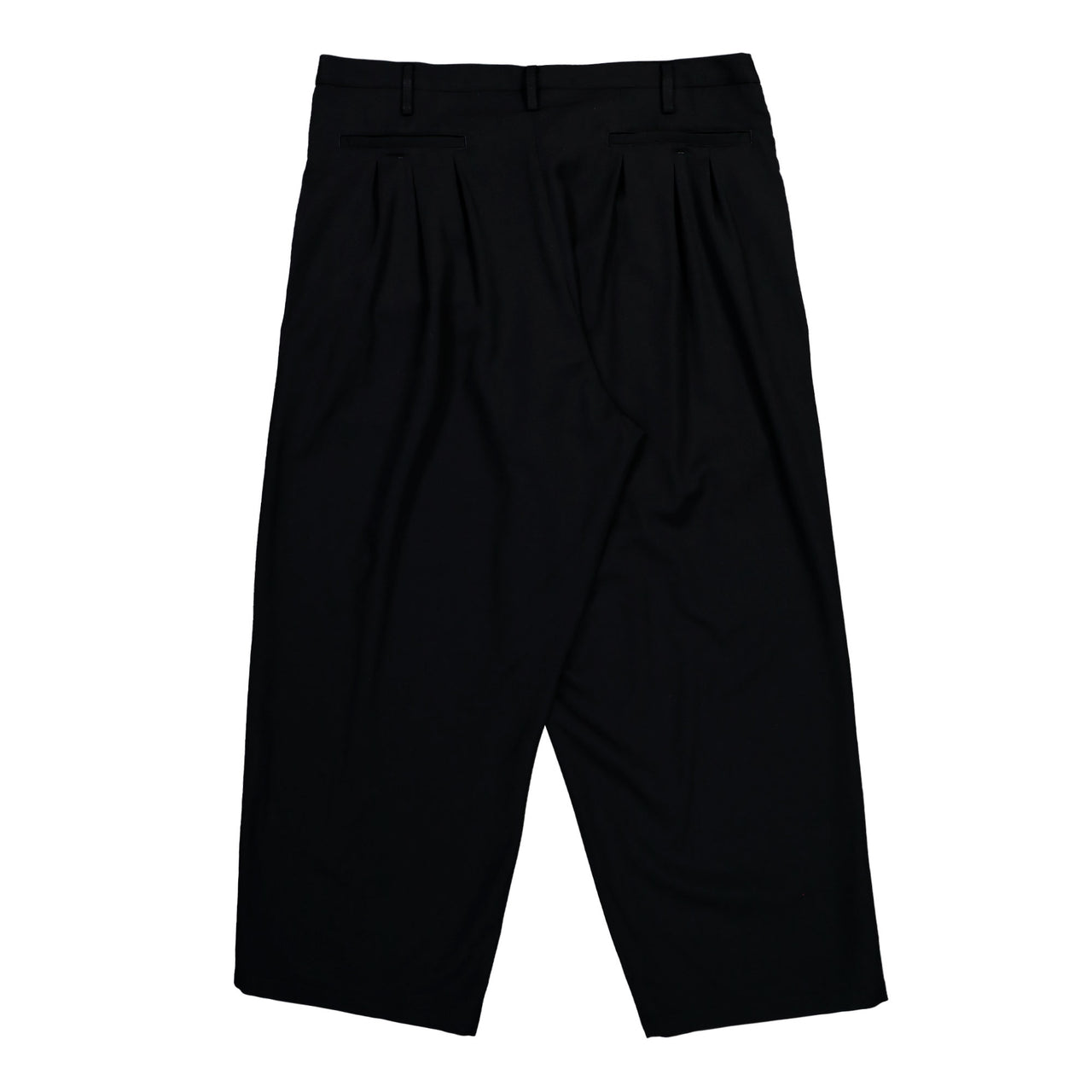 Yohji Yamamoto Homme 12 Tucks Pants Black Pants HK-P06-100-2 Detail View 1 | GATE