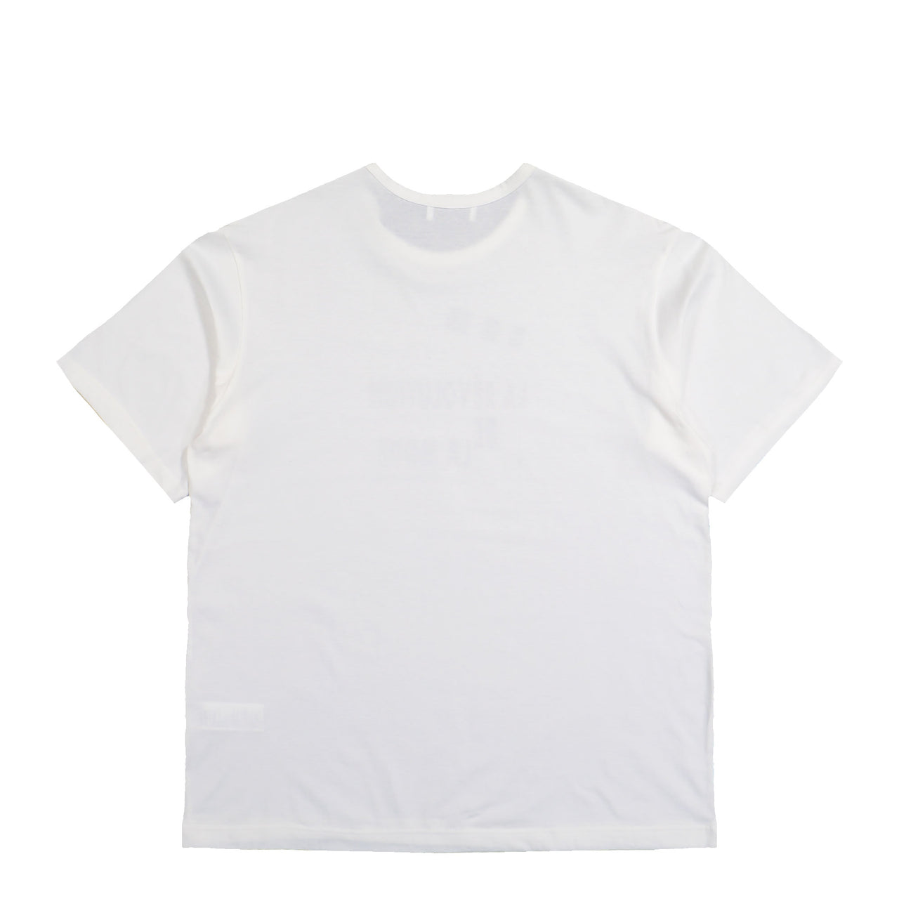 Yohji Yamamoto Homme Short SLV T PT C White T-Shirts HK-T73-984-1 Detail View 1 | GATE