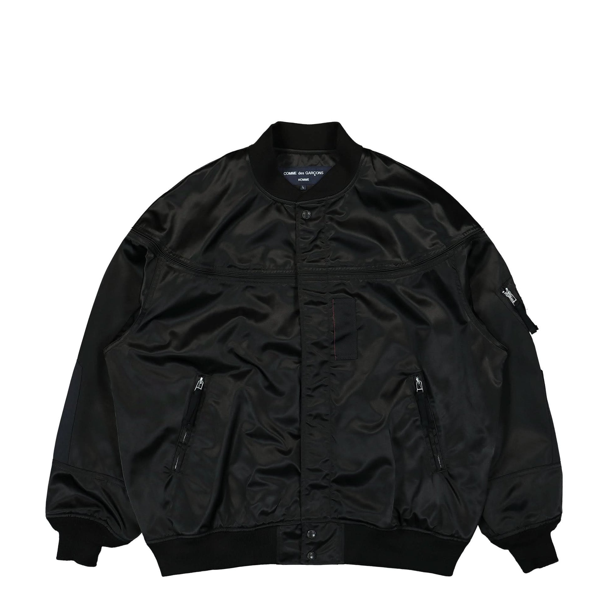 Comme des Garçons Homme Jacket Black Detail view 1 | Gate