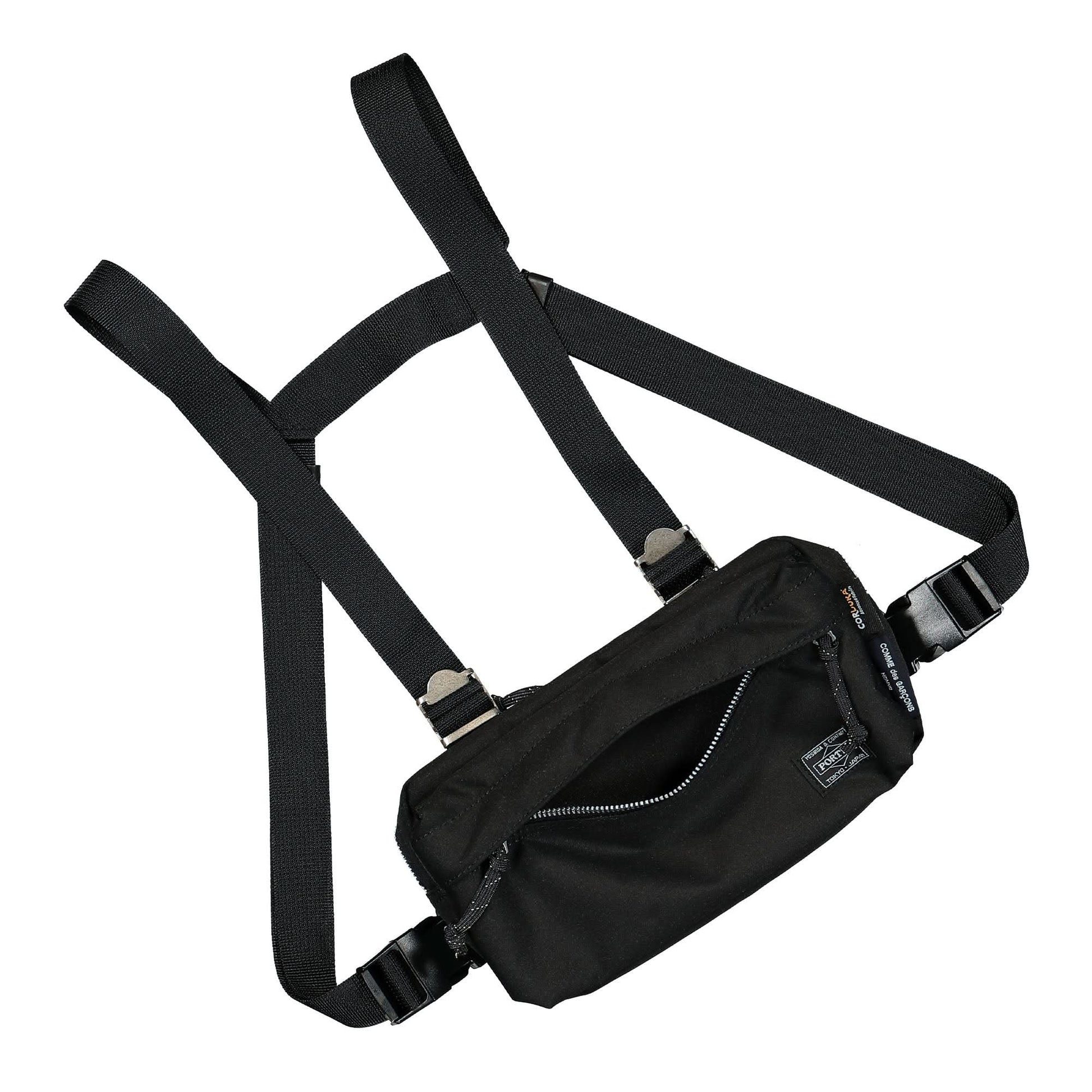 Porter-Yoshida & Co. Shoulder Bag Black Detail view 3 | Gate