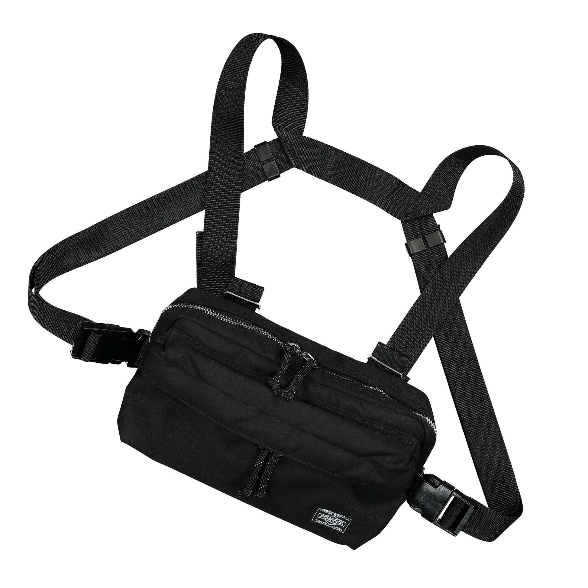 Porter-Yoshida & Co. Shoulder Bag Black Detail view 4 | Gate