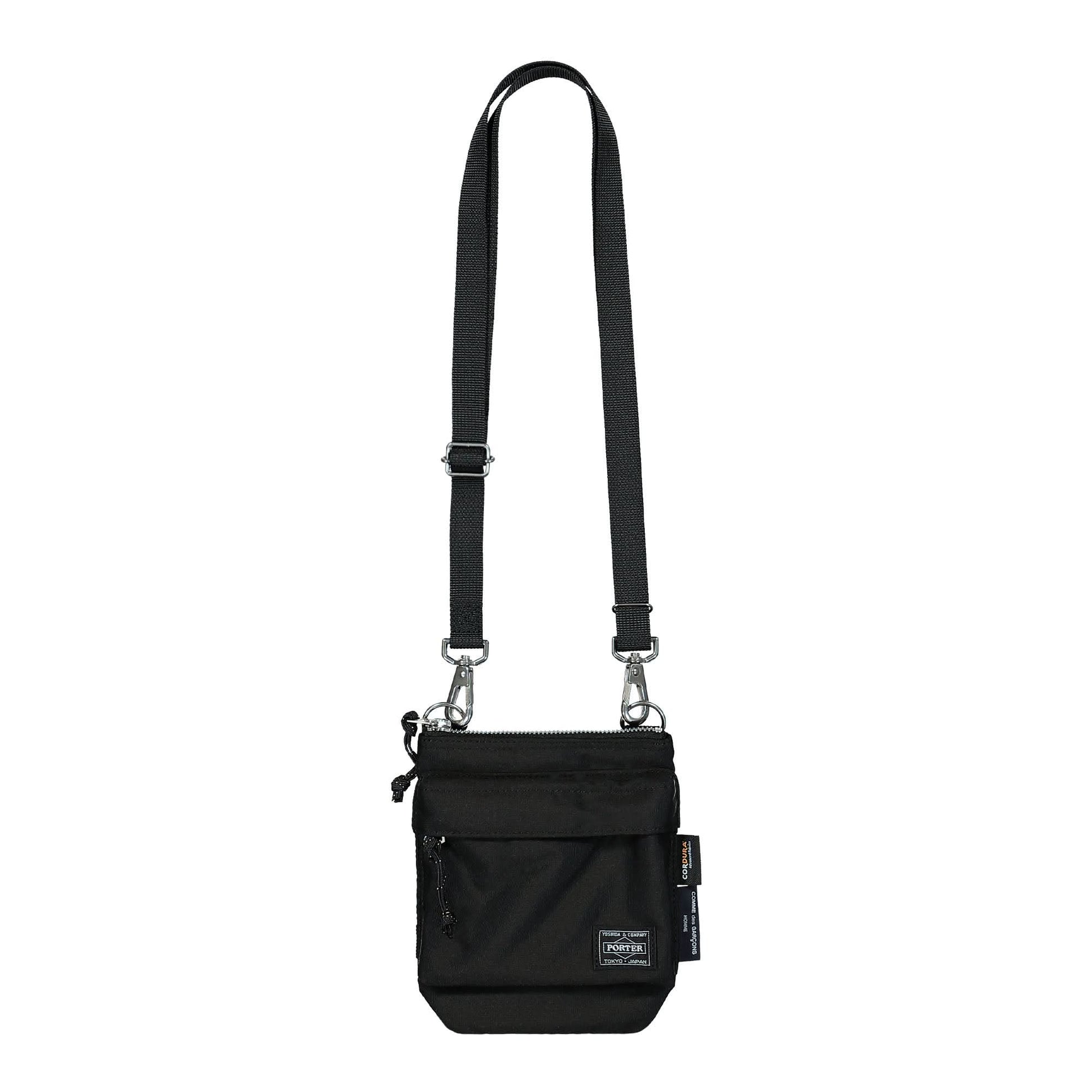 Comme des Garçons Homme Shoulder Bag Black Detail view 1 | Gate