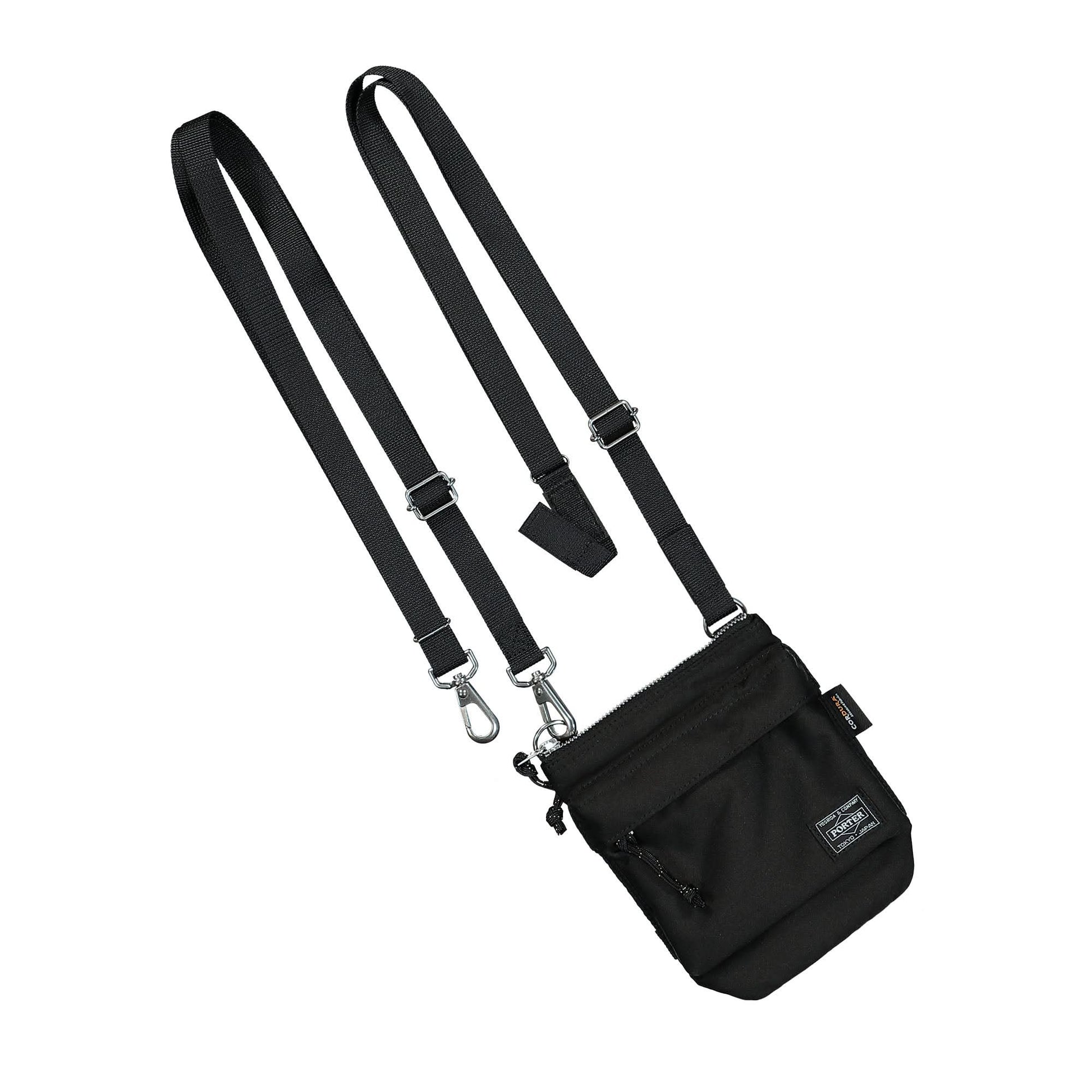 Comme des Garçons Homme Shoulder Bag Black Detail view 5 | Gate