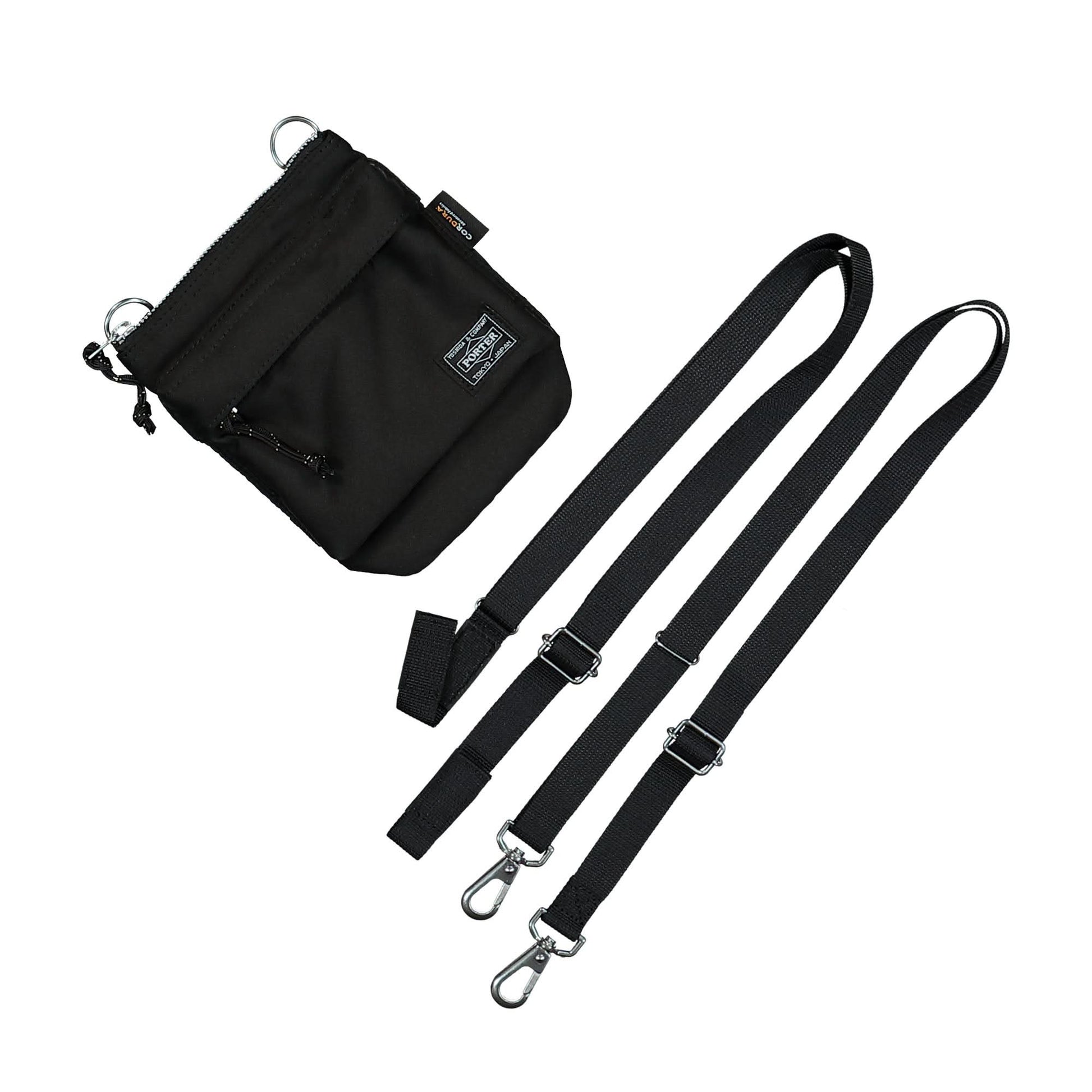 Comme des Garçons Homme Shoulder Bag Black Detail view 6 | Gate