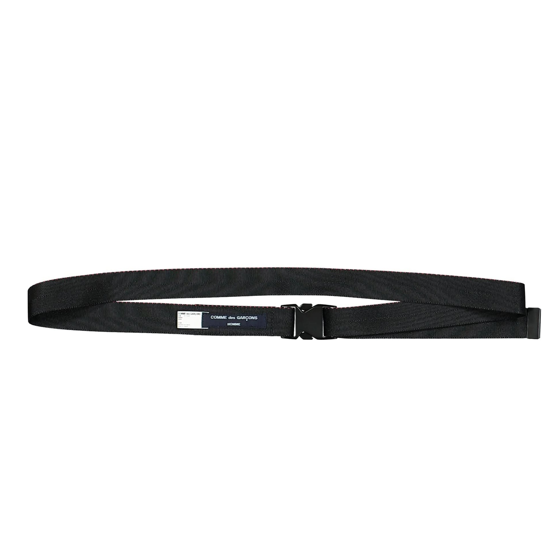 Comme des Garçons Homme Belt Black Detail view 6 | Gate
