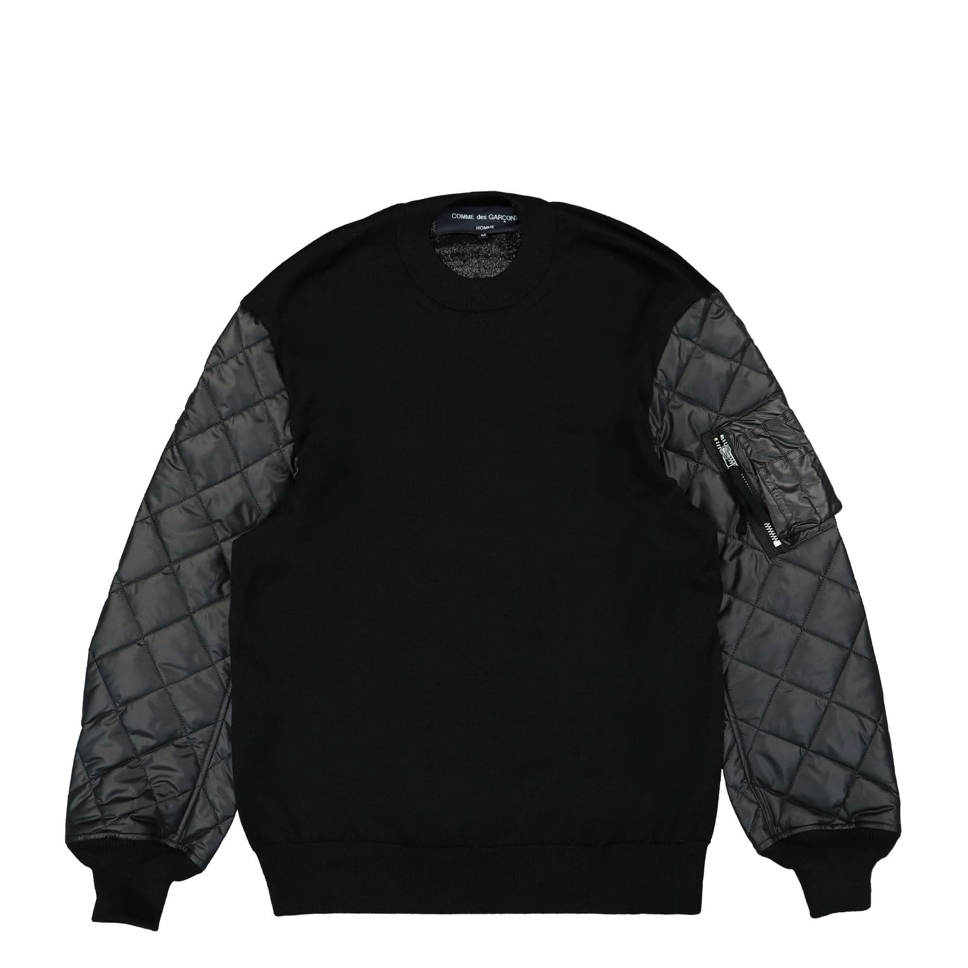 Comme des Garçons Homme Sweater Black Detail view 1 | Gate