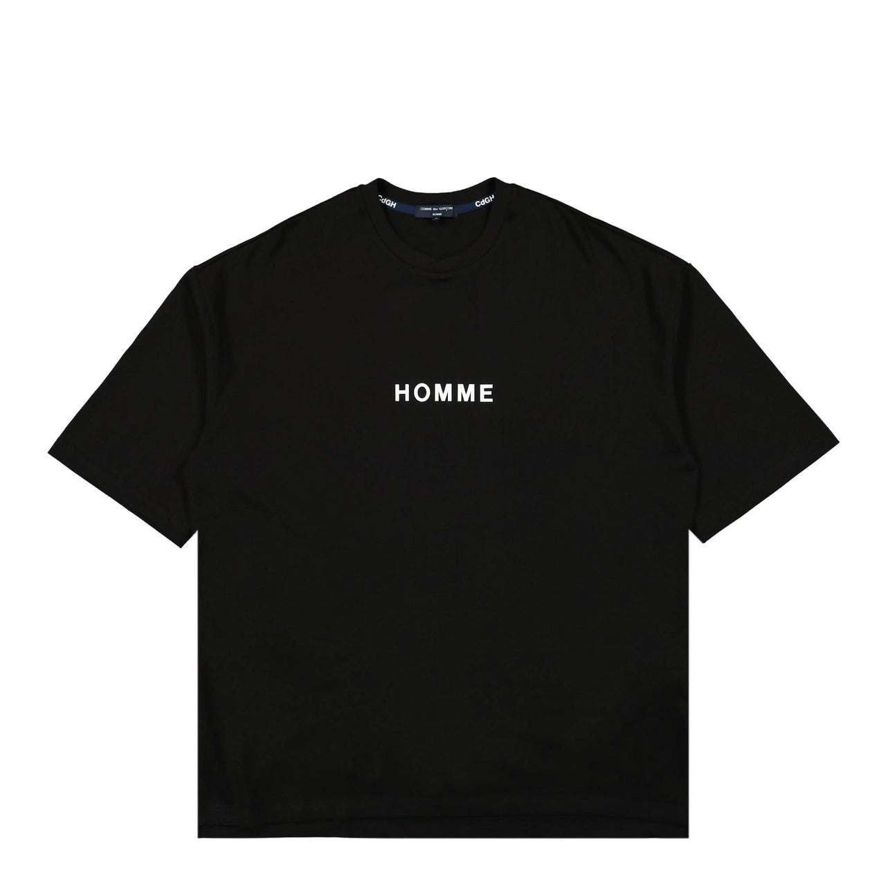 Comme des Garçons Homme T-Shirt Black Detail view 1 | Gate