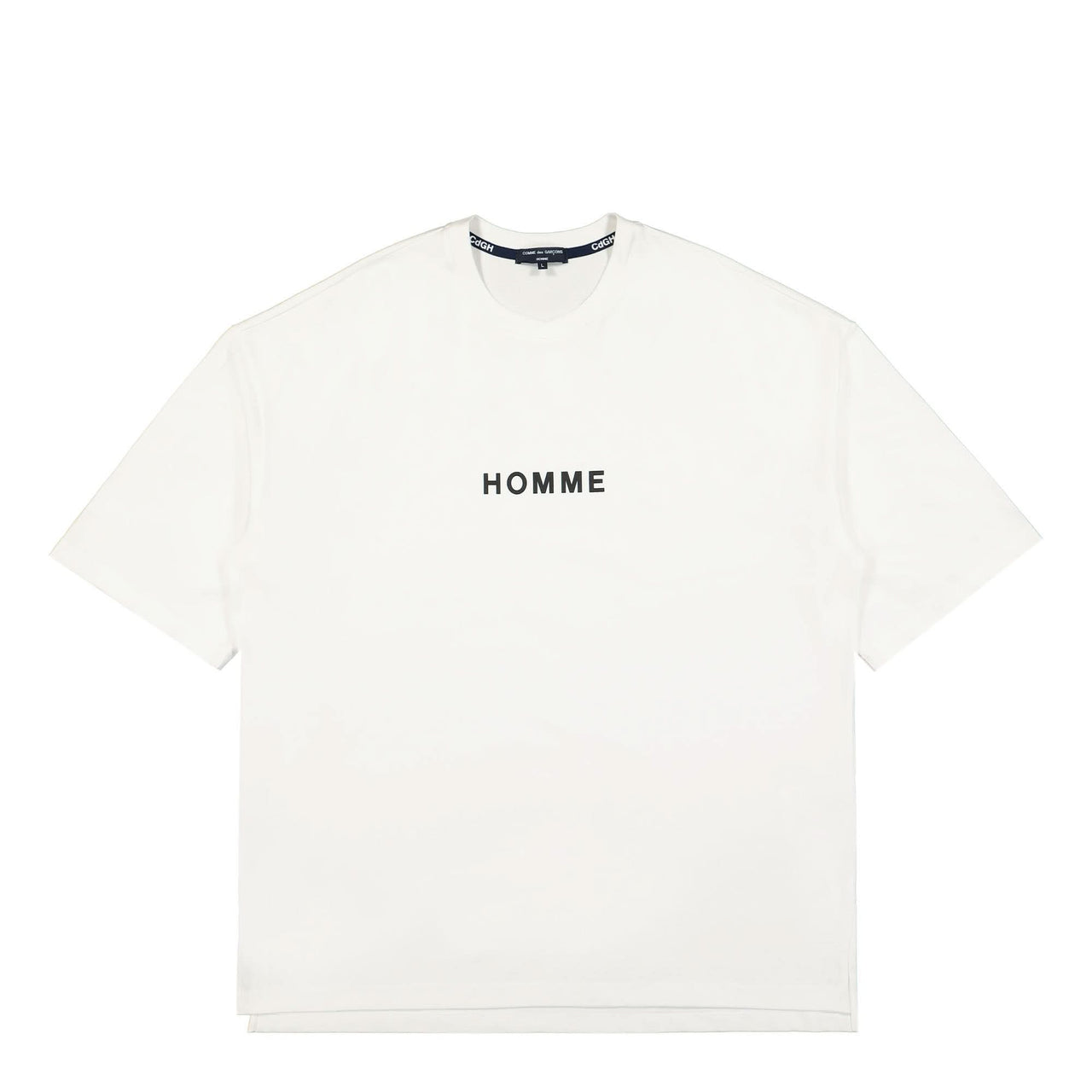 Comme des Garçons Homme T-Shirt Black Detail view 1 | Gate