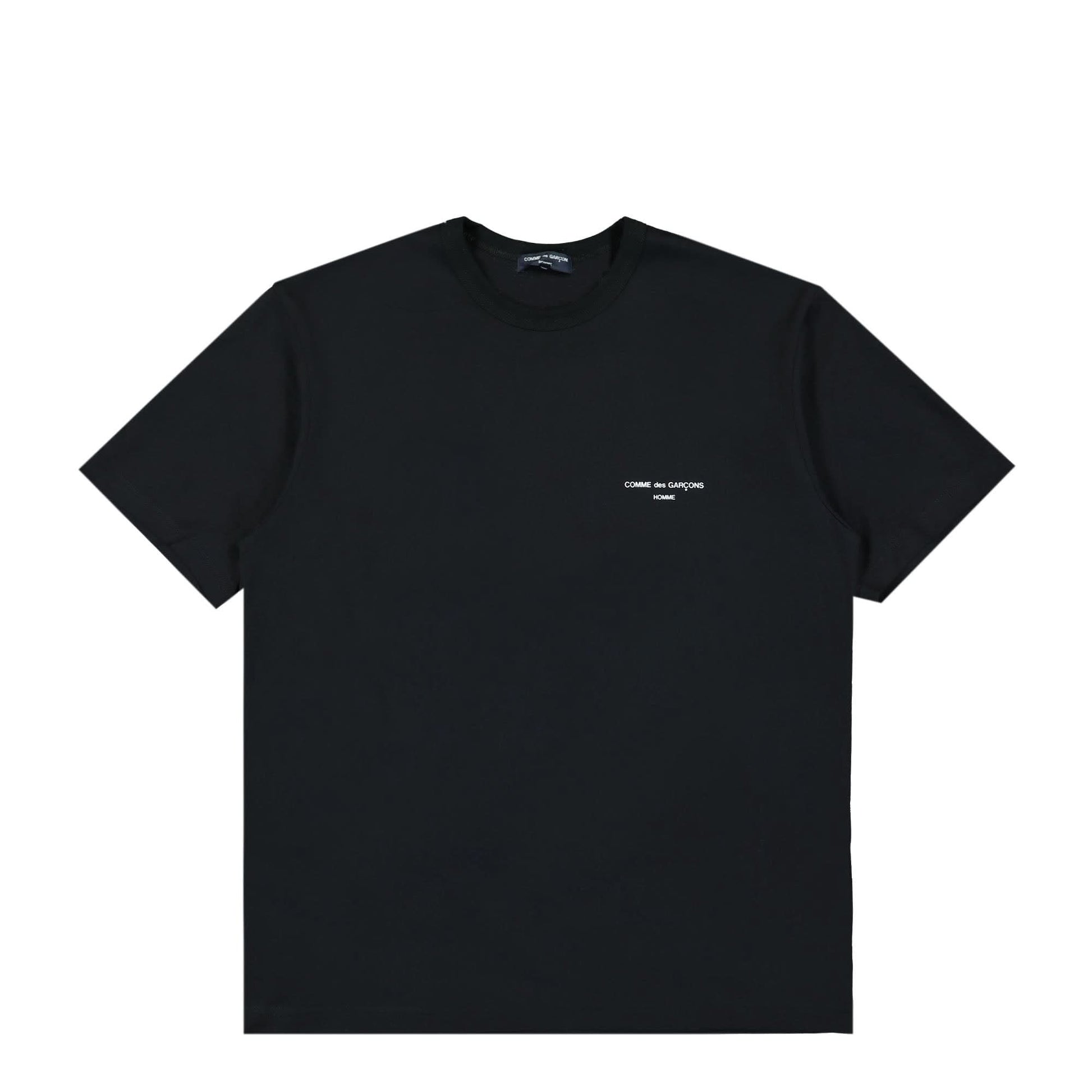 Comme des Garçons Homme T-Shirt Black Detail view 1 | Gate