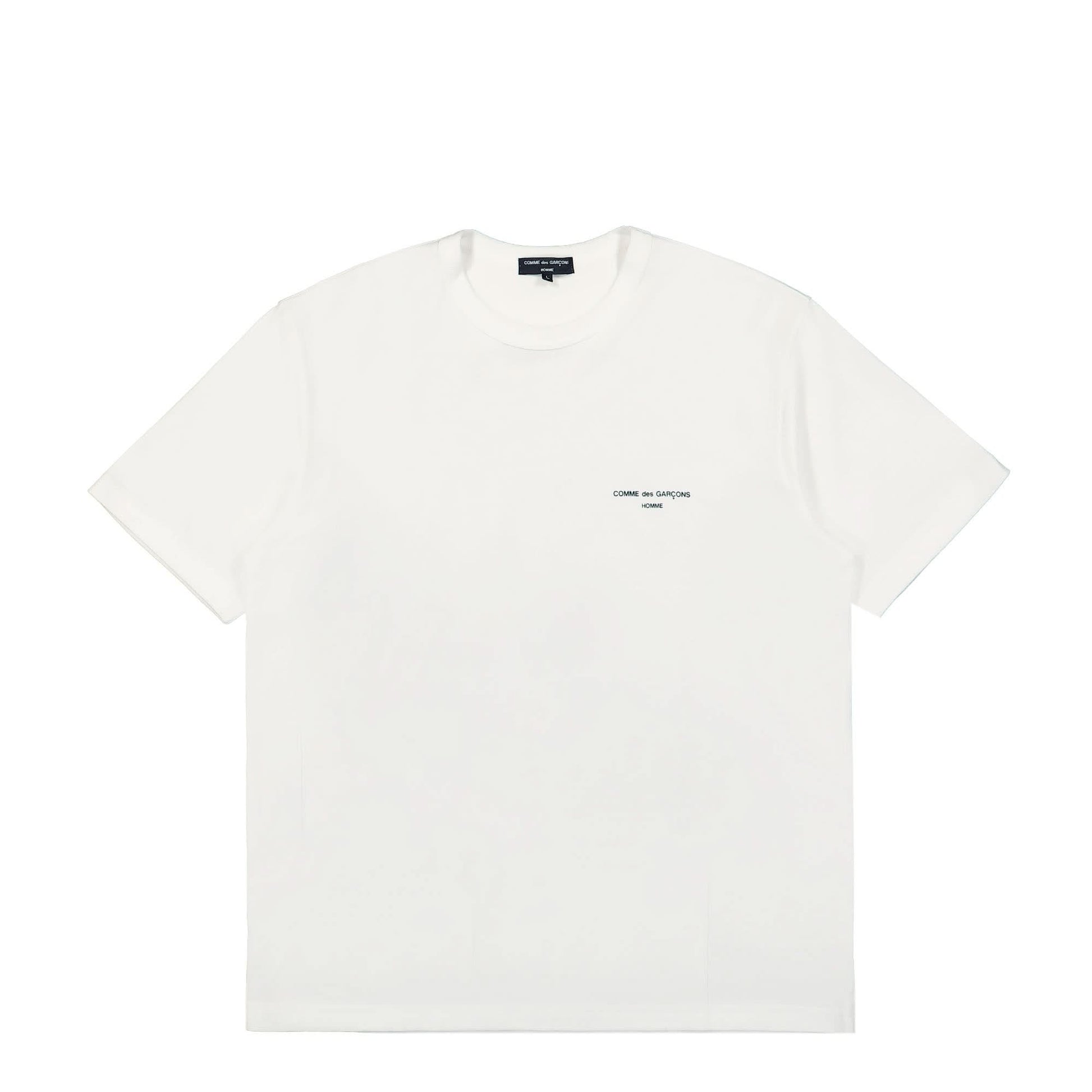 Comme des Garçons Homme T-Shirt White Detail view 1 | Gate