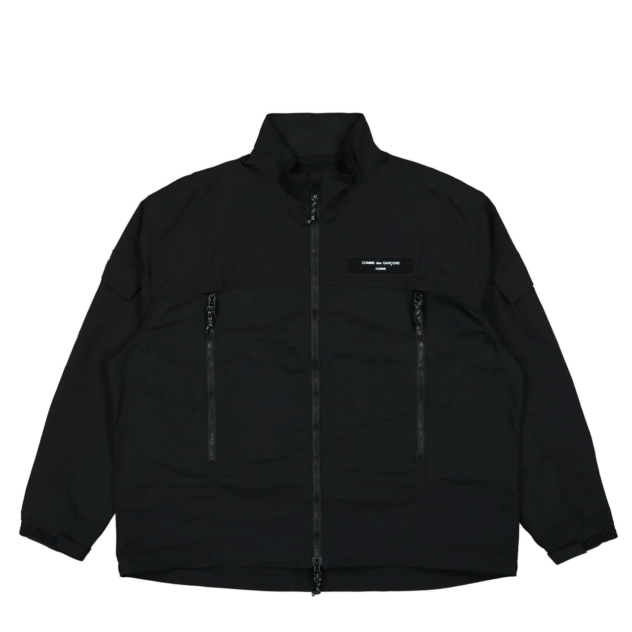 Comme des Garçons Homme Zip-Up Jacket Black Detail view 1 | Gate