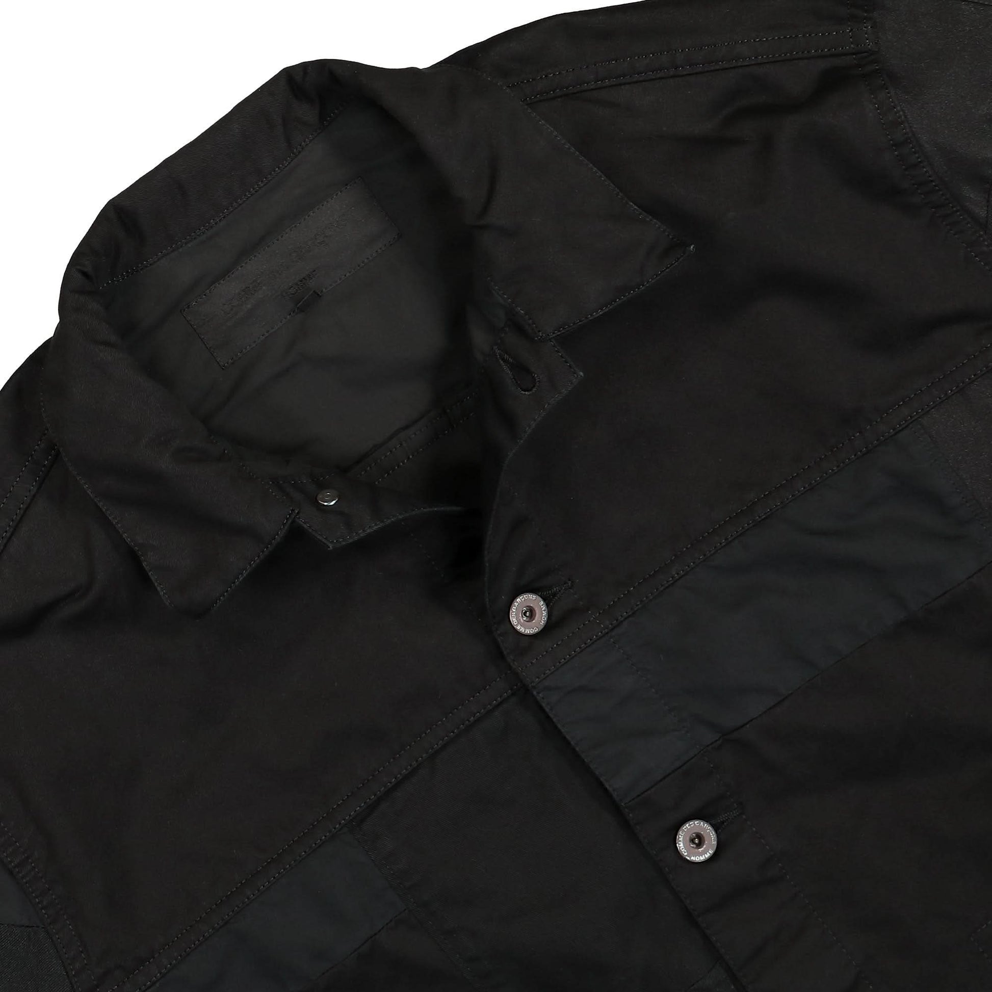 Comme des Garçons Homme Jackets Black Detail view 3 | Gate