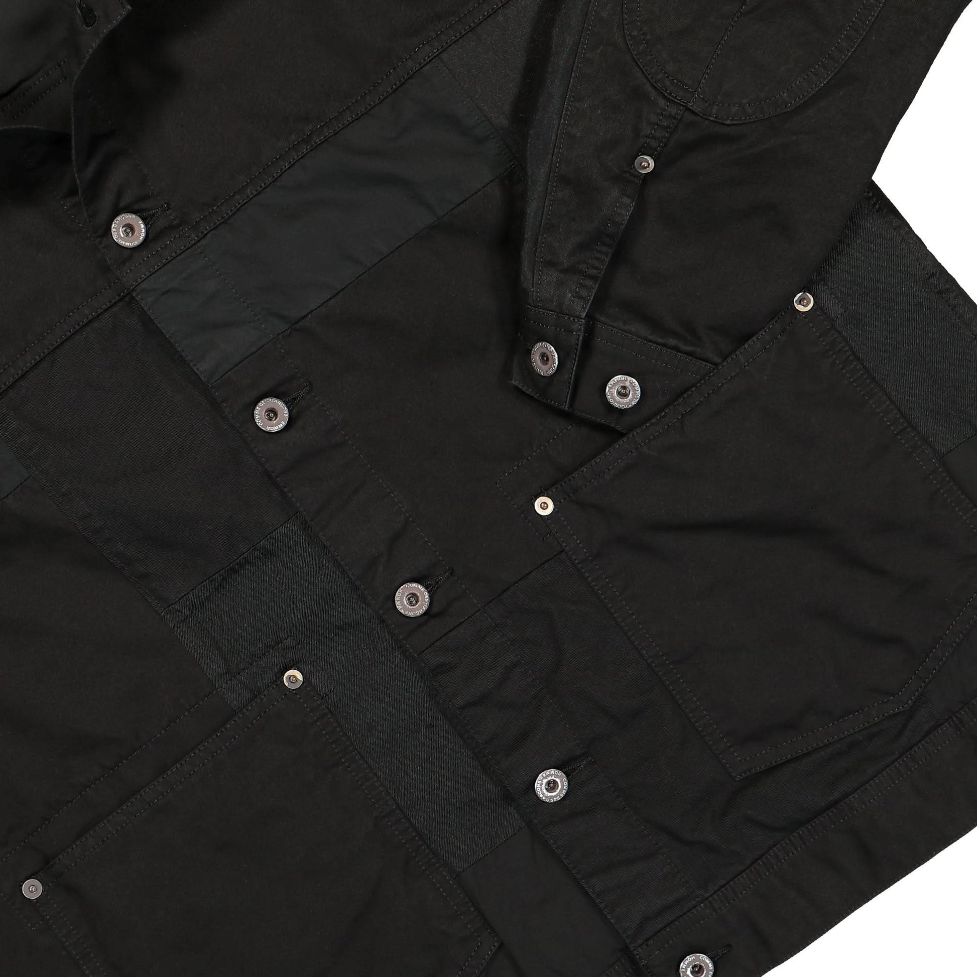 Comme des Garçons Homme Jackets Black Detail view 4 | Gate