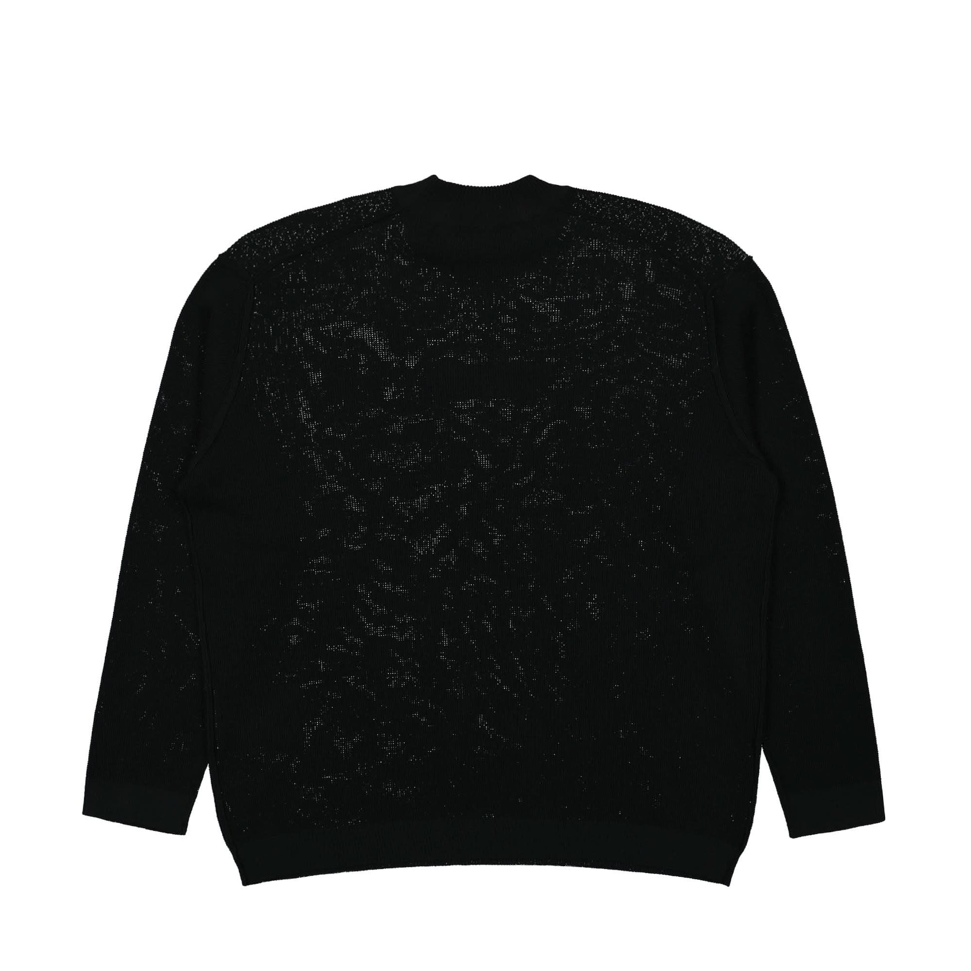 Comme des Garçons Homme Knit Sweater Black Detail view 2 | Gate