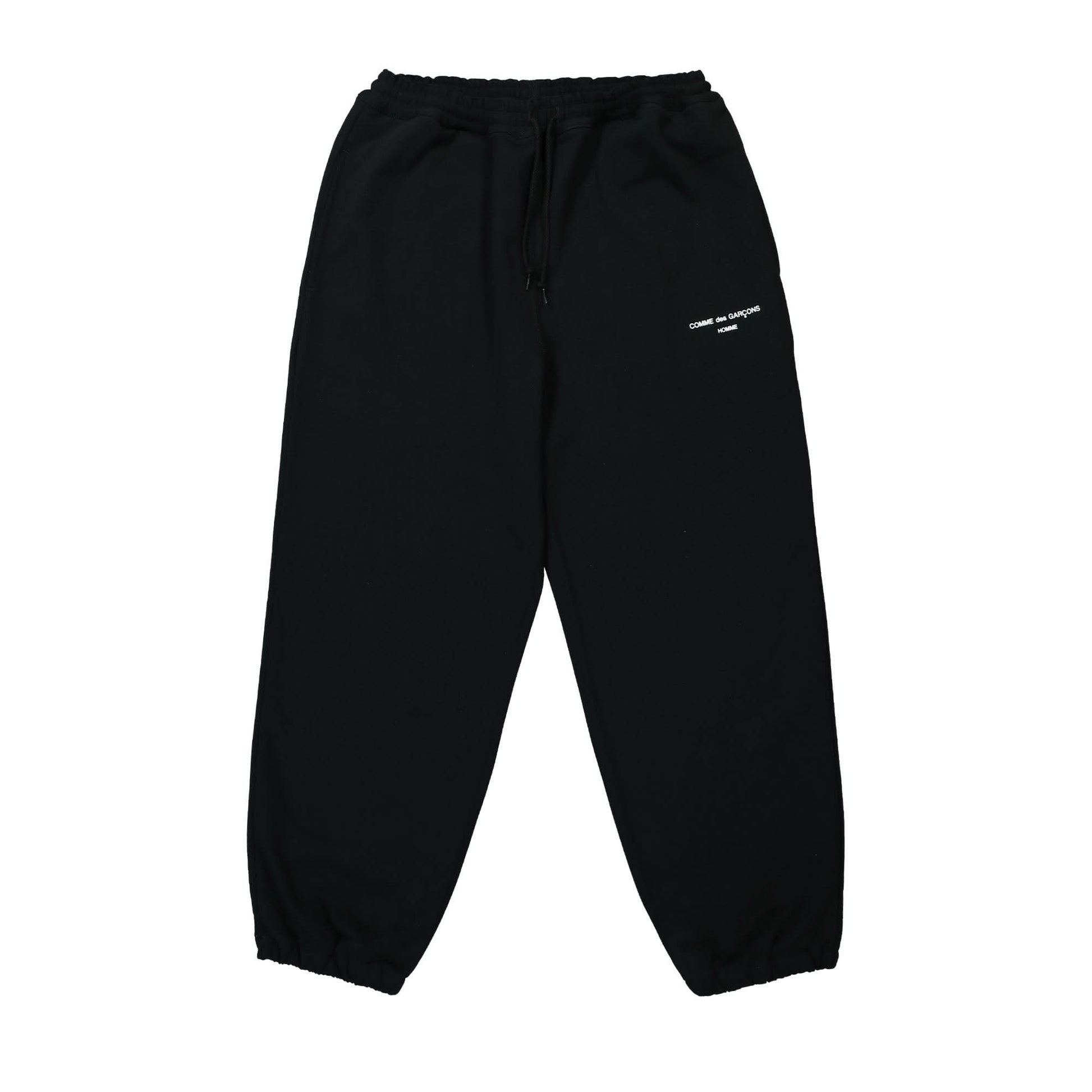Comme des Garçons Homme Sweatpants Black Detail view 1 | Gate
