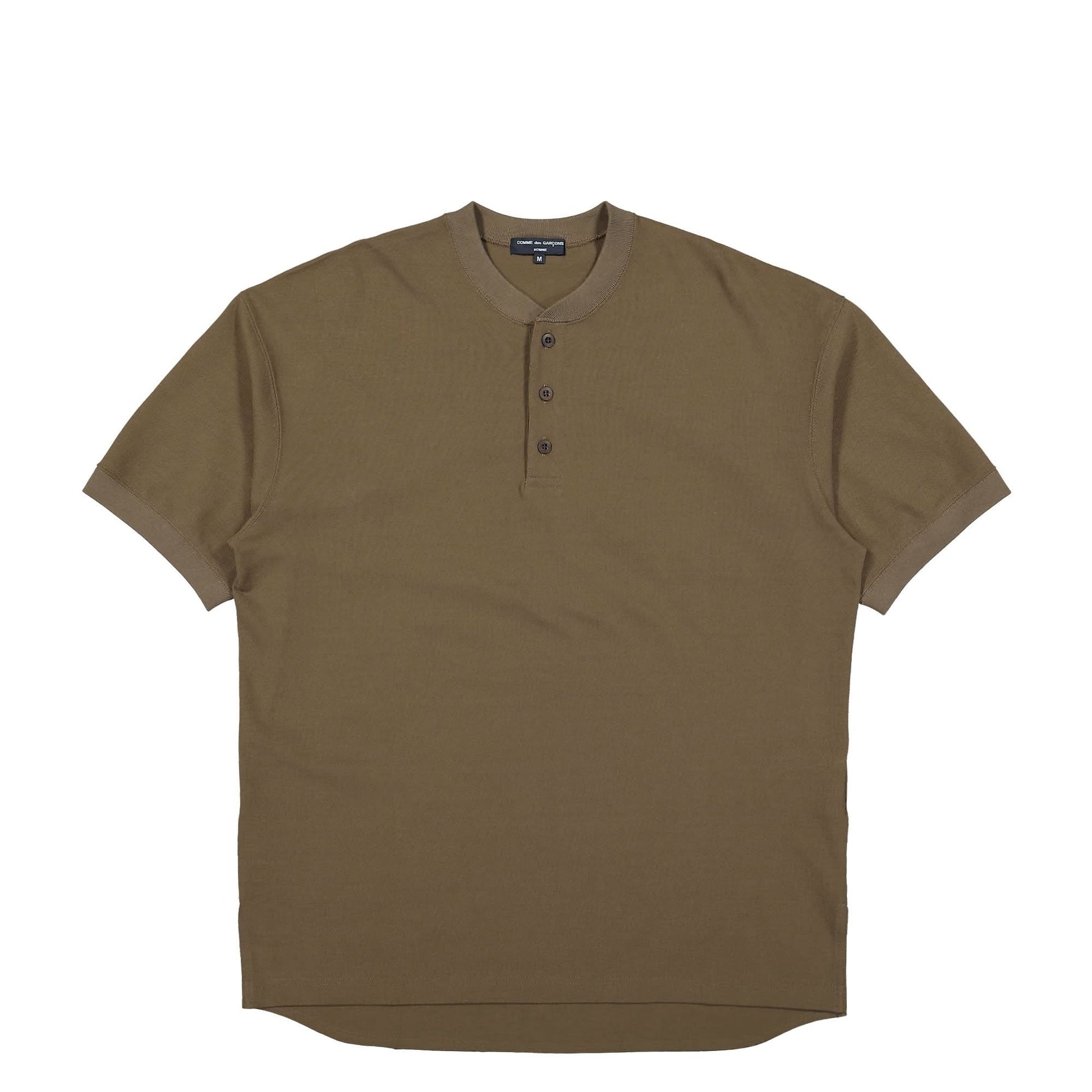 Comme des Garçons Homme T-Shirt Brown Detail view 1 | Gate
