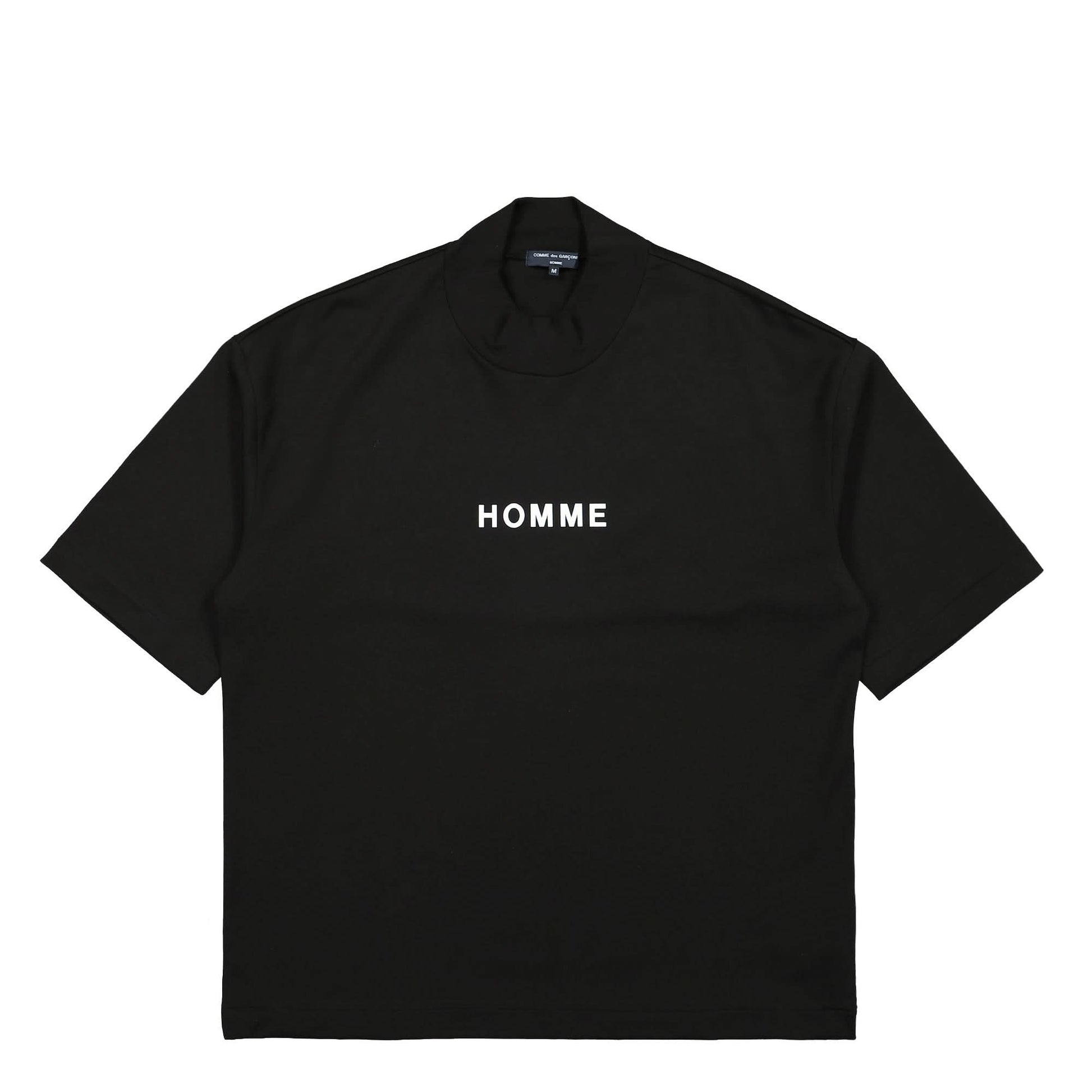 Comme des Garçons Homme T-Shirt Black Detail view 1 | Gate
