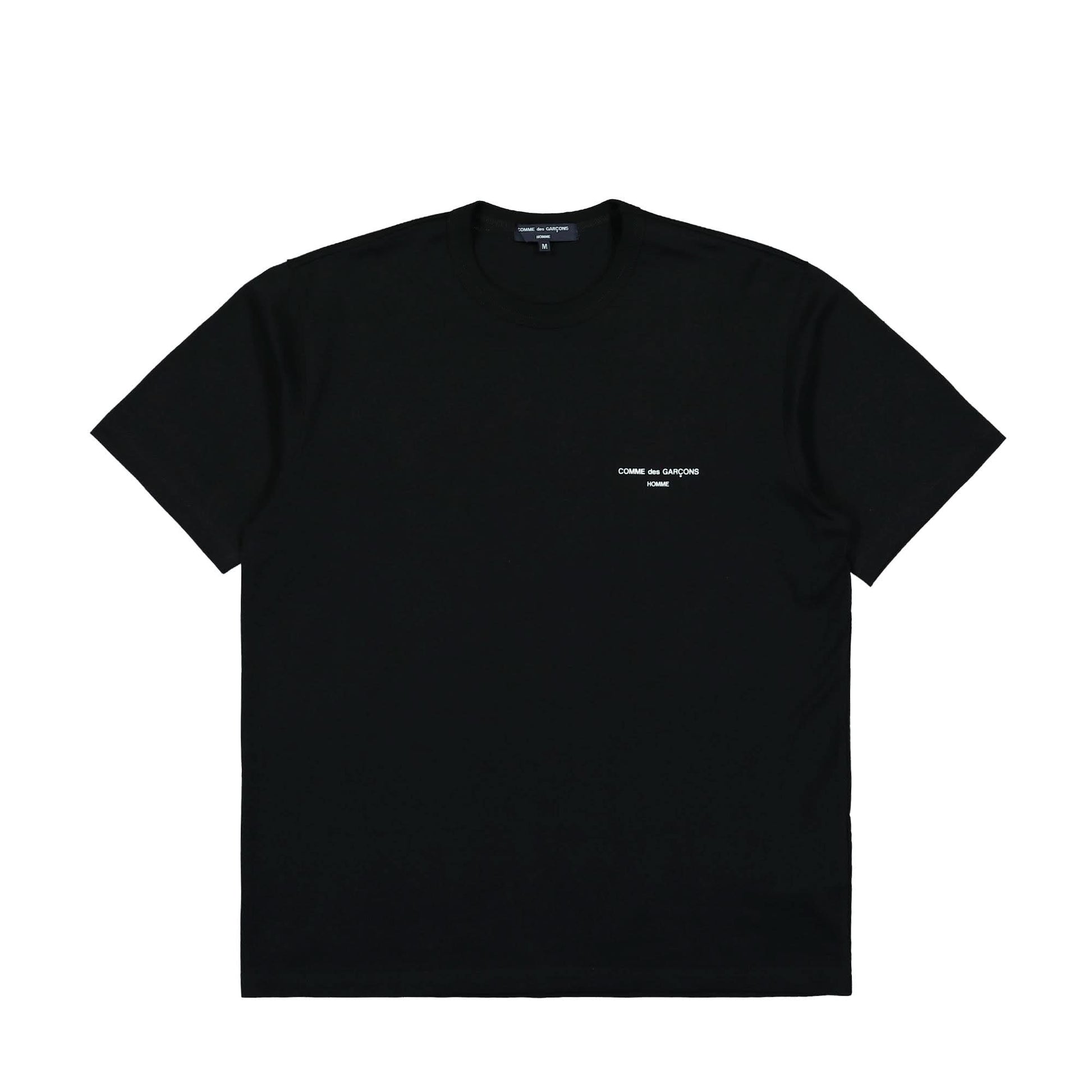 Comme des Garçons Homme T-Shirt Black Detail view 1 | Gate