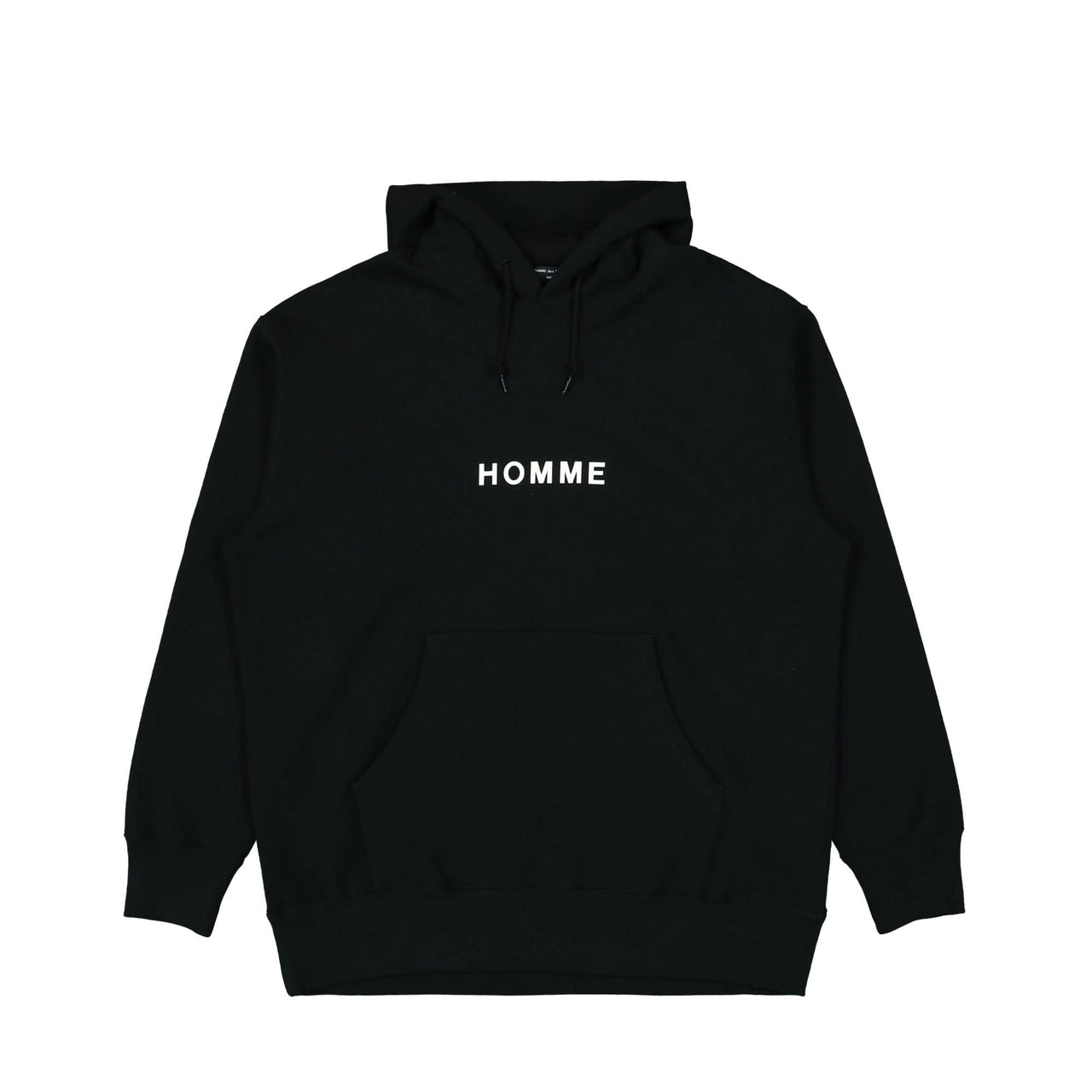 Comme des Garçons Homme Logo Hoodie Black Detail view 1 | Gate