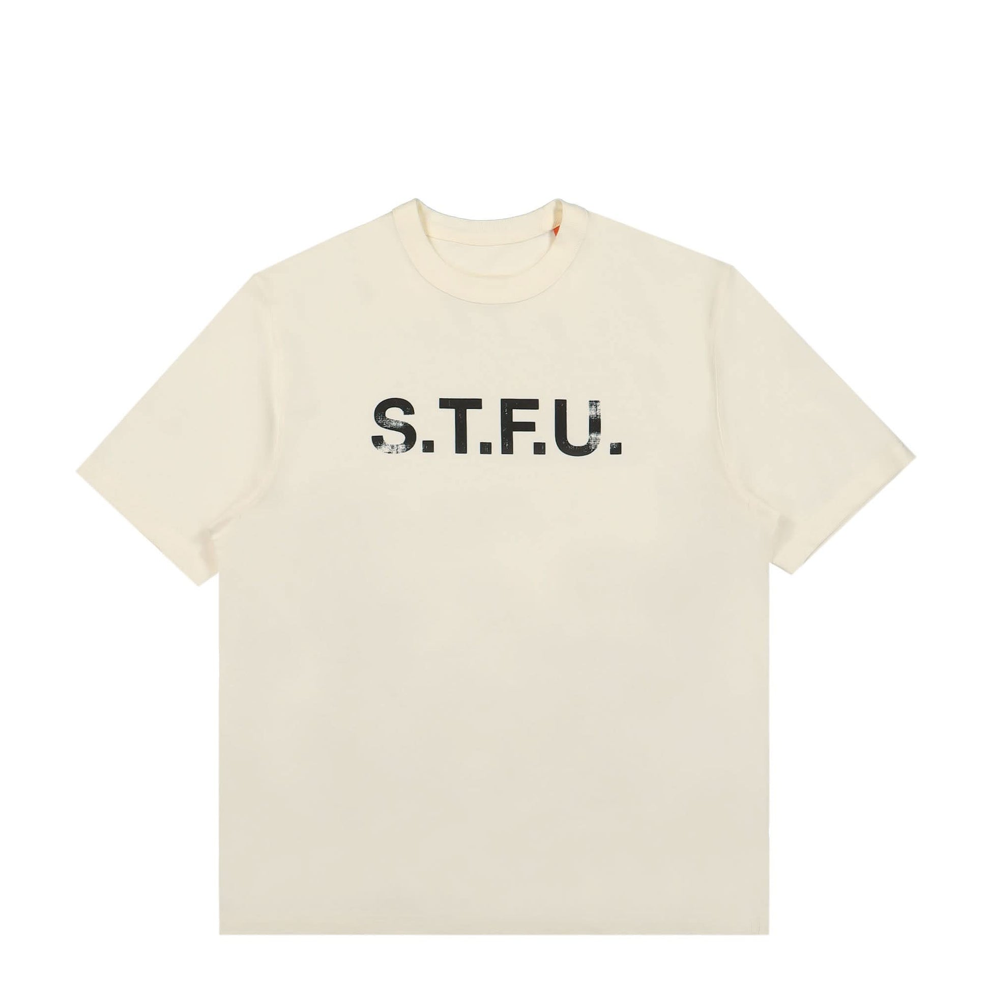 Heron Preston HP S.T.F.U. SS Tee Beige Detail view 1 | Gate