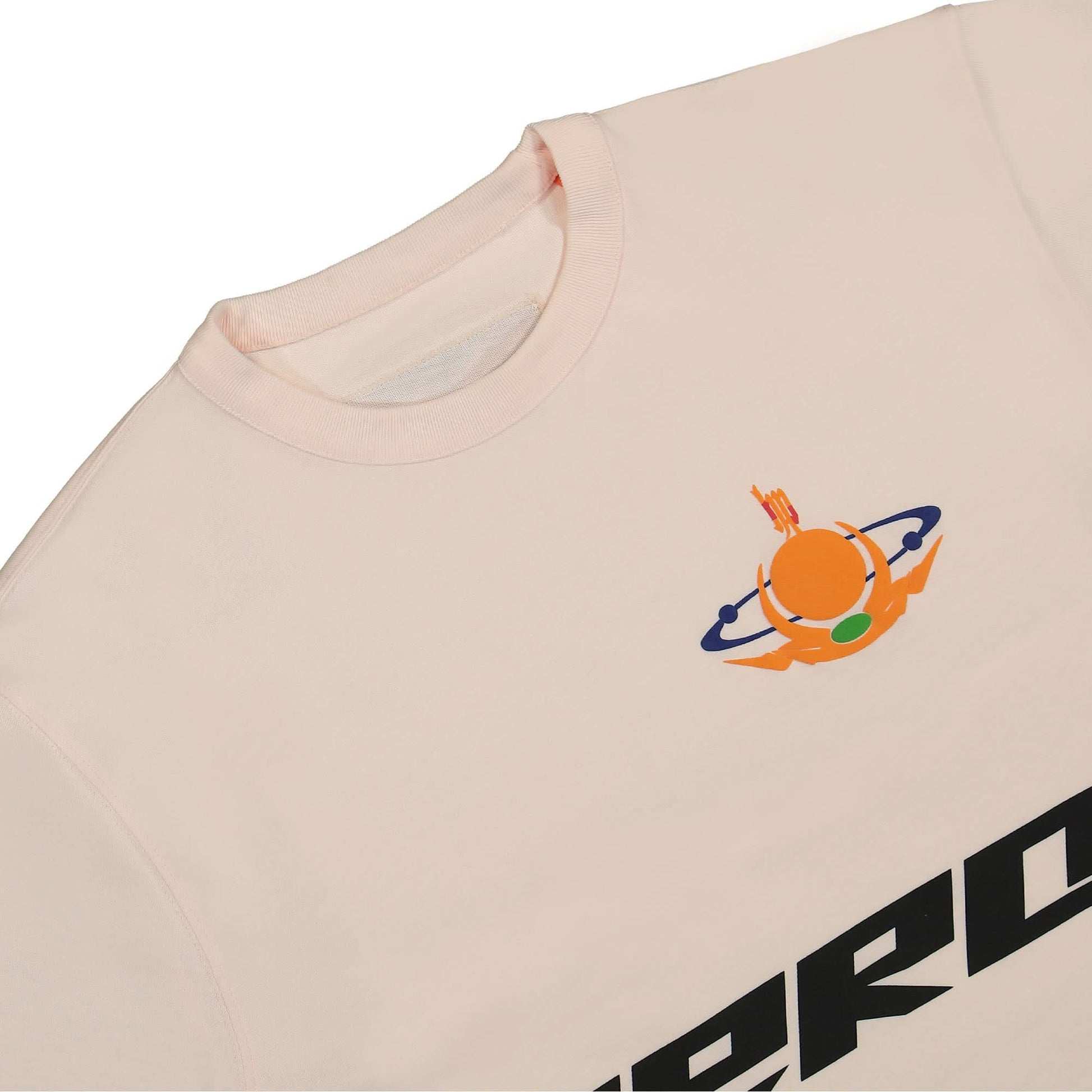 Heron Preston HP Globe Burn SS Tee Pink Detail view 3 | Gate