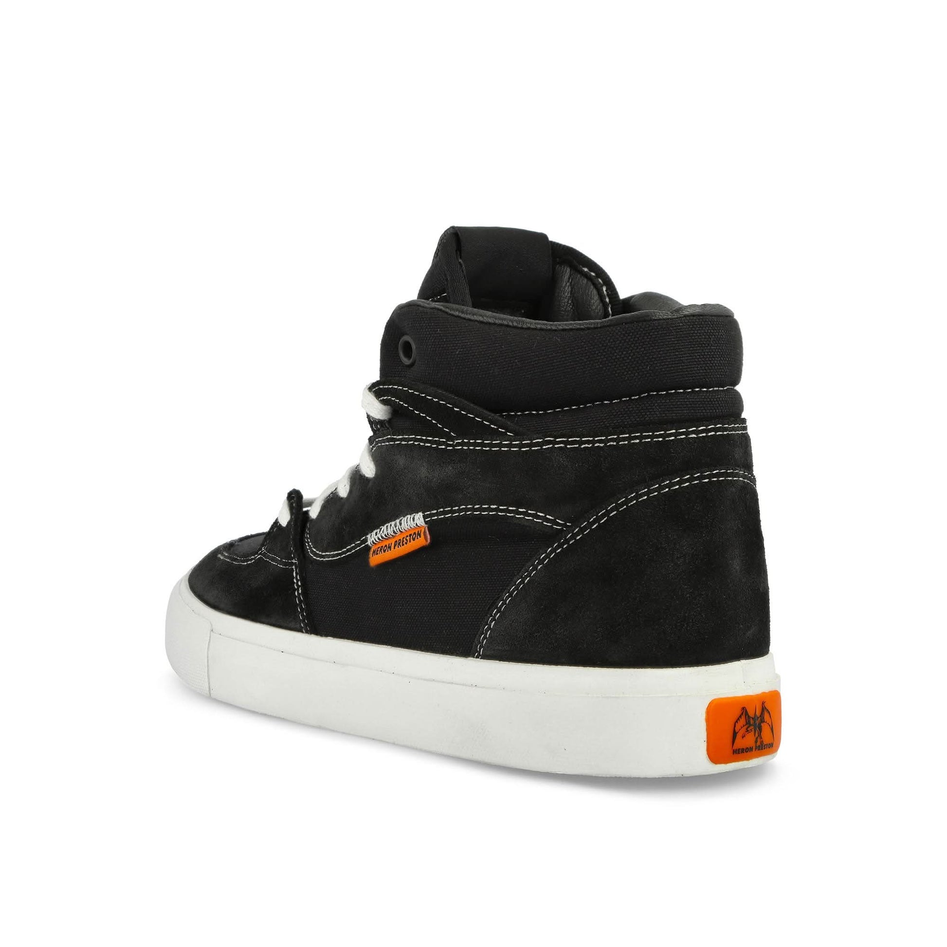 Heron Preston Toby Mid Top Sneaker Black Sneaker Detail view 3 | Gate