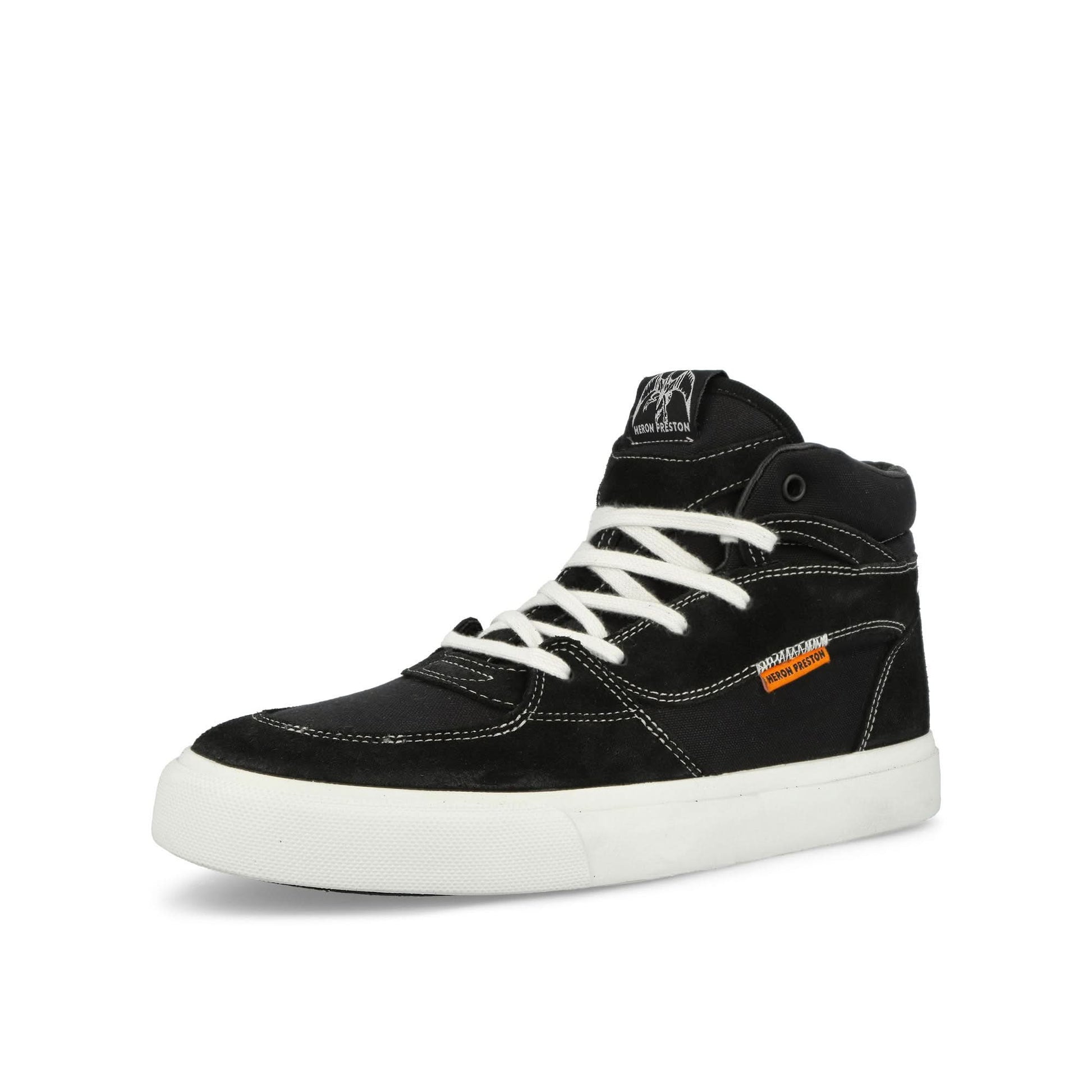 Heron Preston Toby Mid Top Sneaker Black Sneaker Detail view 4 | Gate