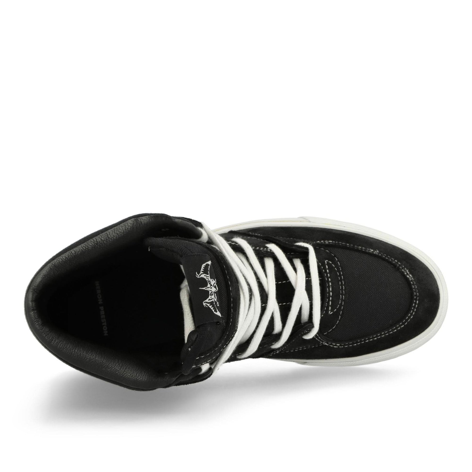 Heron Preston Toby Mid Top Sneaker Black Sneaker Detail view 5 | Gate