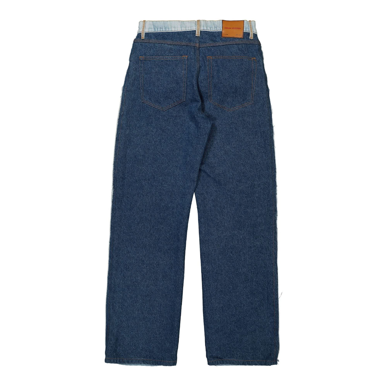 Heron Preston Washed Insideout Carpenter Pant Blue Detail view 1 | Gate