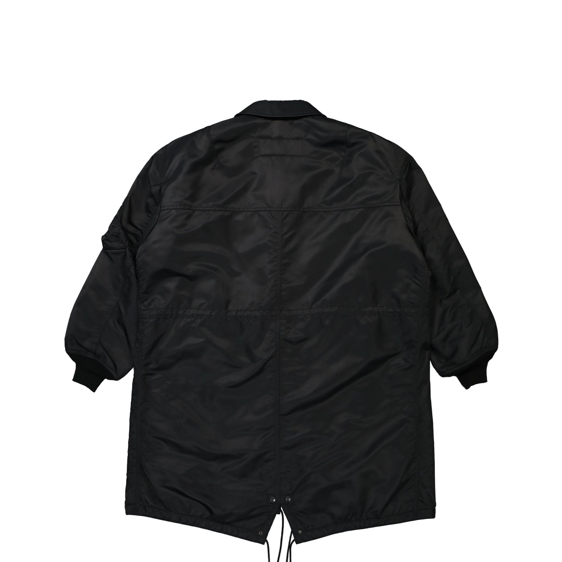 Comme des Garçons Homme Coat Black Detail view 2 | Gate