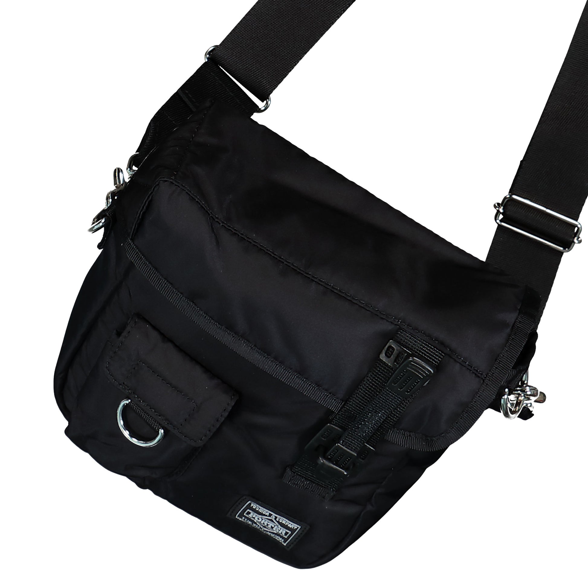Junya Watanabe MAN Shoulder Bag Black Detail view 4 | Gate